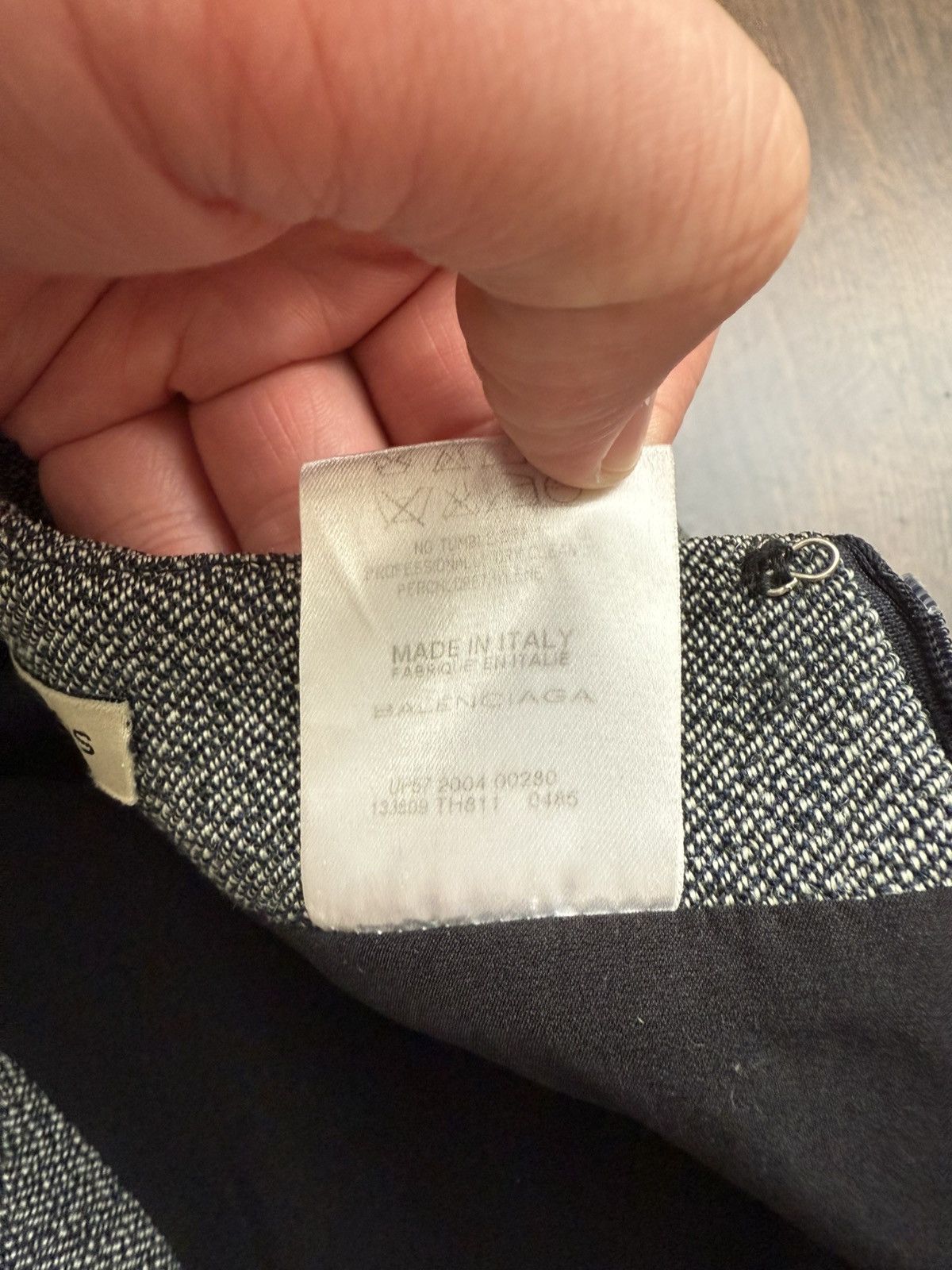 Balenciaga Balenciaga Wool Tailoring Trousers Size 27" / US 4 / IT 40 - 7 Thumbnail