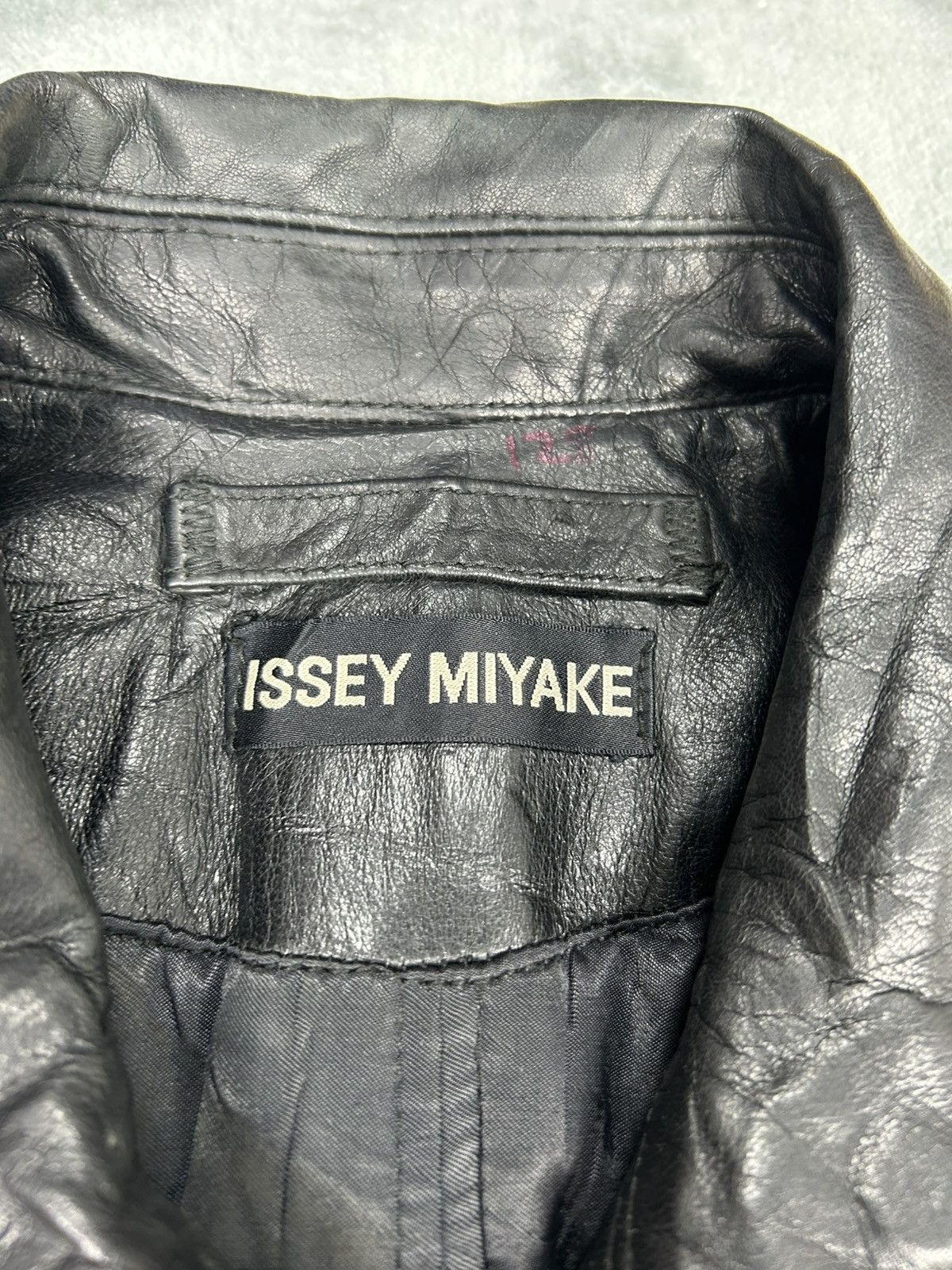 Issey Miyake Vintage Issey Miyake Leather Jacket Size US M / EU 48-50 / 2 - 6 Thumbnail