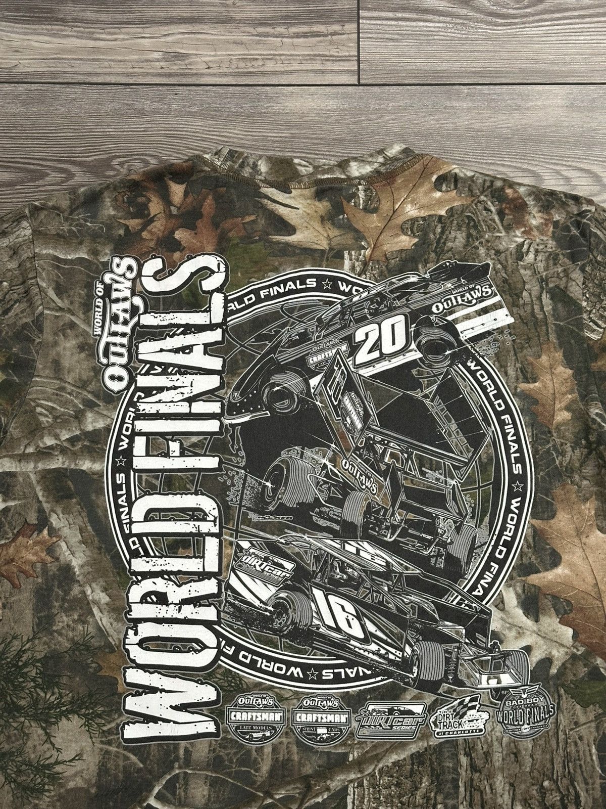 Realtree × Vintage Real Tree Camo Bad Boy Off Road World Finals T Shirt Size US XL / EU 56 / 4 - 4 Thumbnail