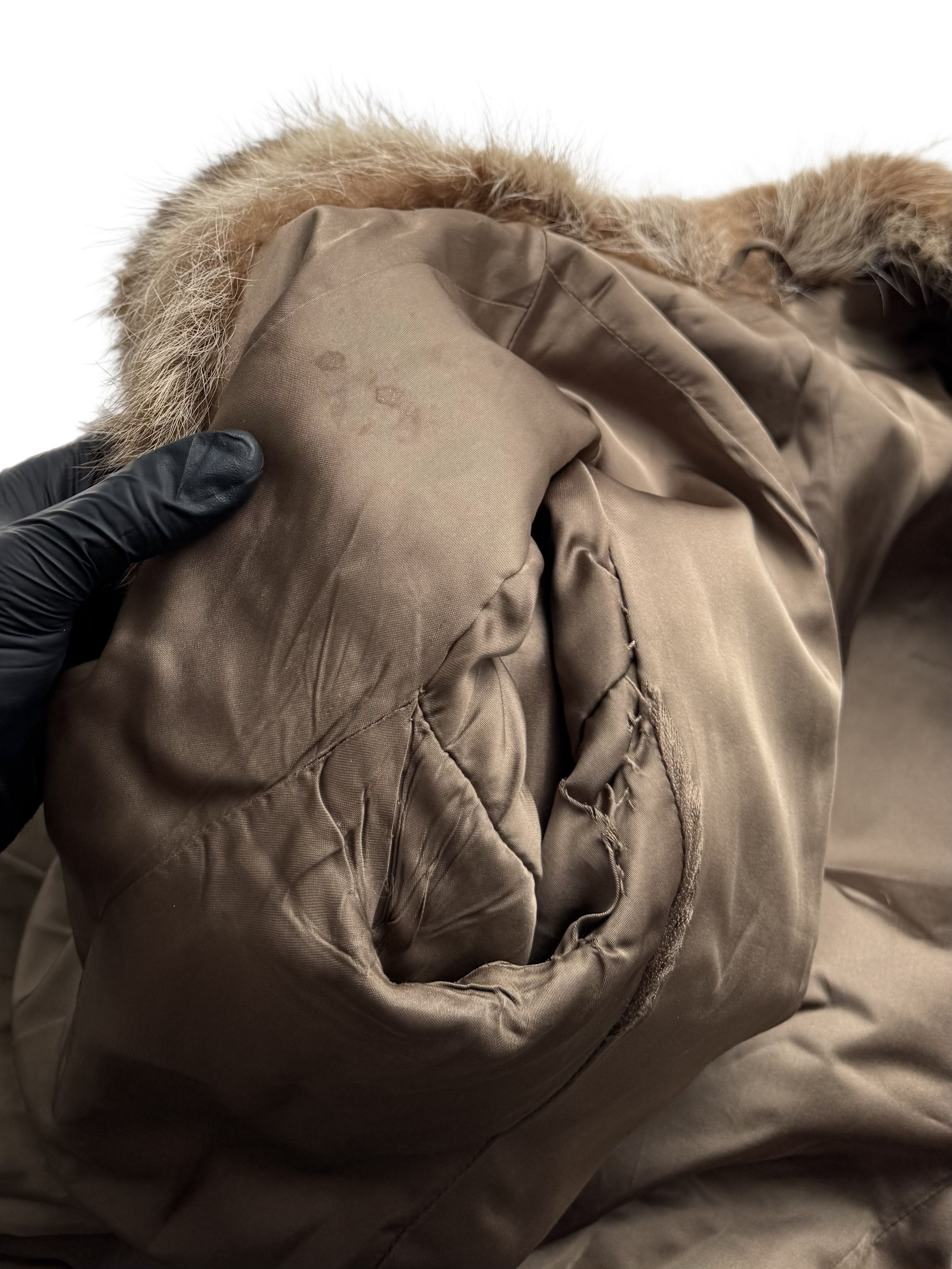 Vintage Vintage Real Suede Coat With Real Fur Details Size M / US 6-8 / IT 42-44 - 18 Thumbnail