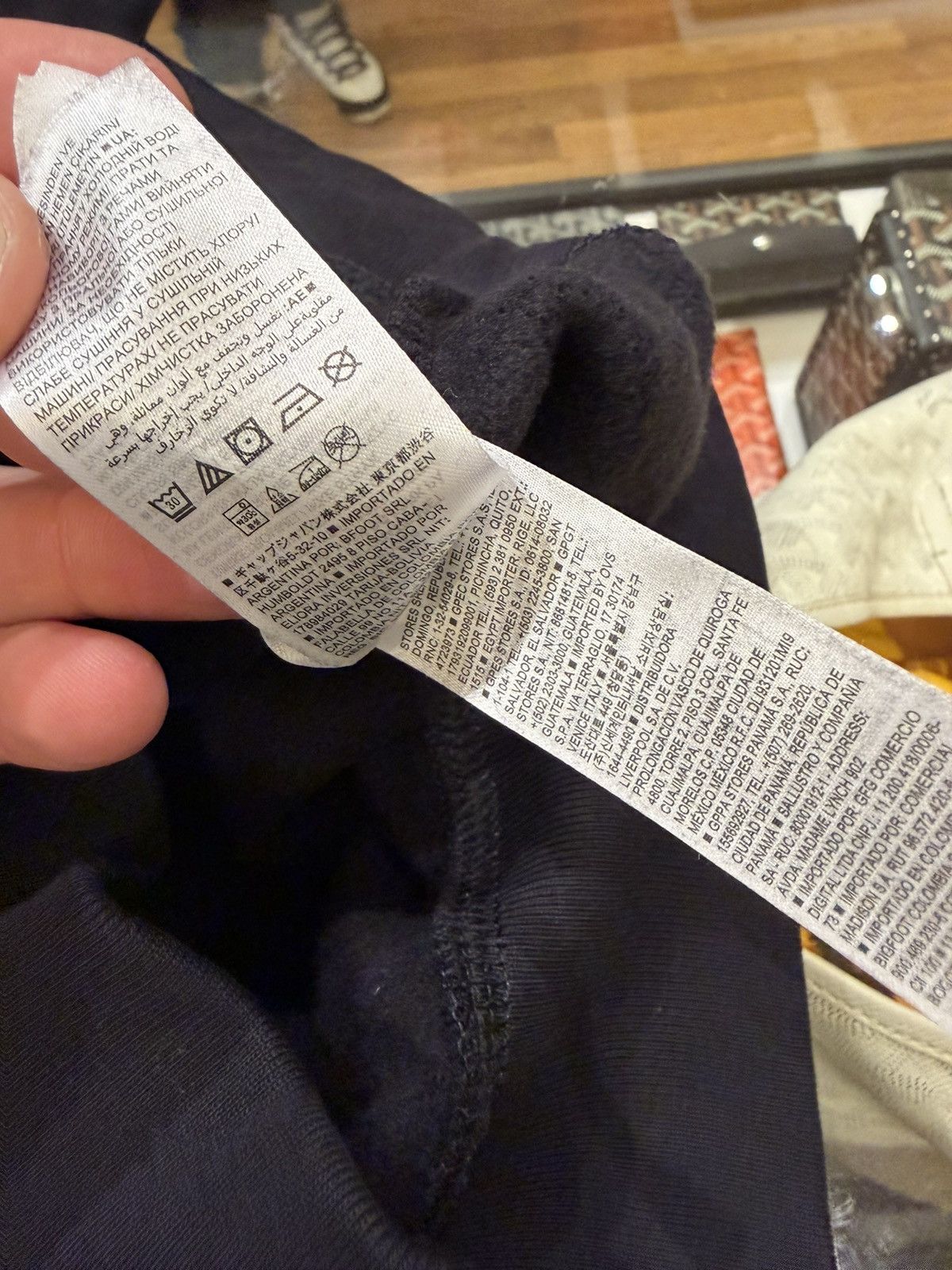 Palace Palace Gap Hoodie - Black Size US XS / EU 42 / 0 - 8 Thumbnail