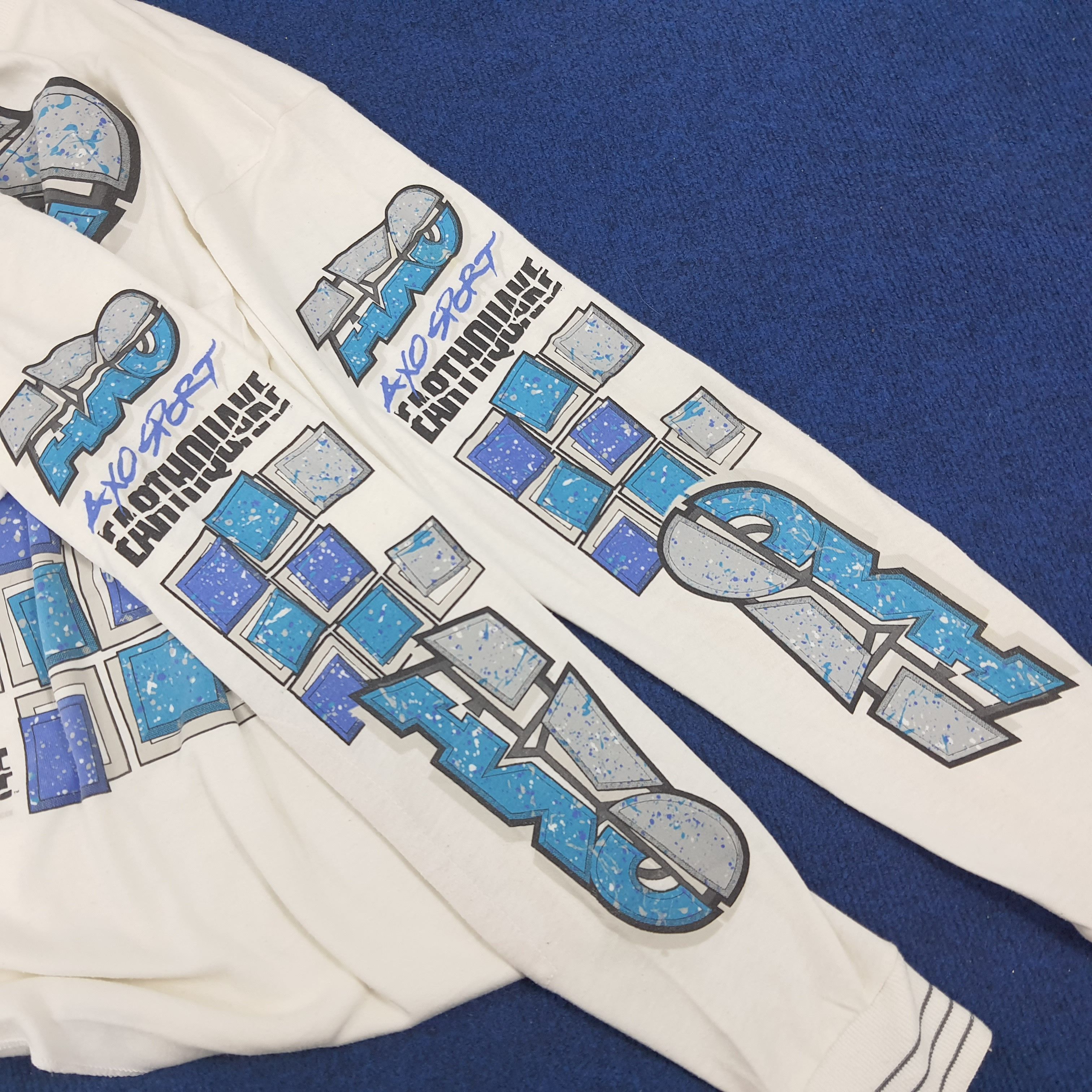 Vintage Vintage AXO Sports Fisher 36 Long Sleeve Tshirt Size US L / EU 52-54 / 3 - 9 Thumbnail