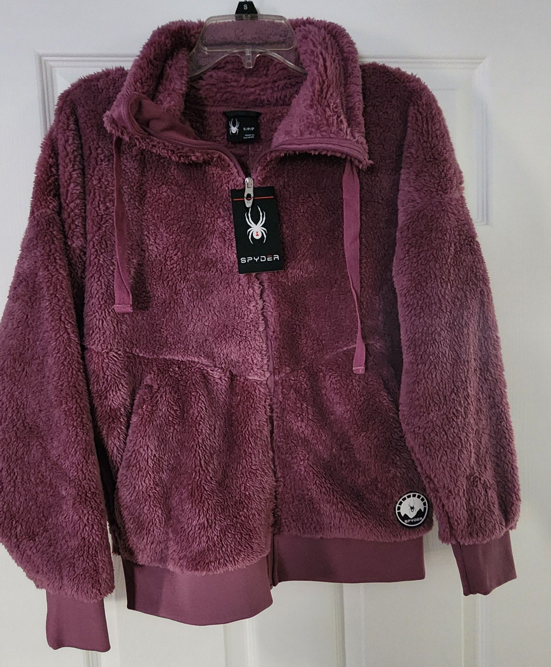 image of NWT Spyder Bailey Faux Fur Jacket Tulipwood Size Small, Women's