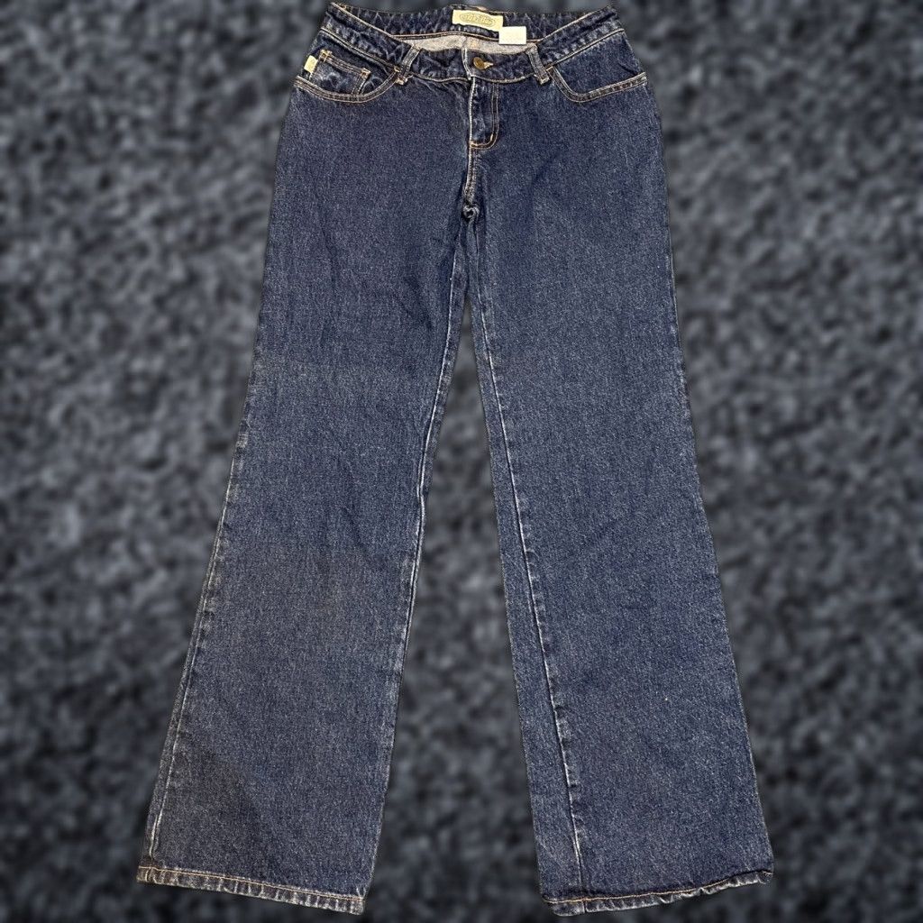 Vintage BeBop Jeans Women 9 Blue Denim Cotton Non Stretch Medium Wash Casual Bootcut Leg Jeans Size 30" / US 8 / IT 44 - 1 Thumbnail