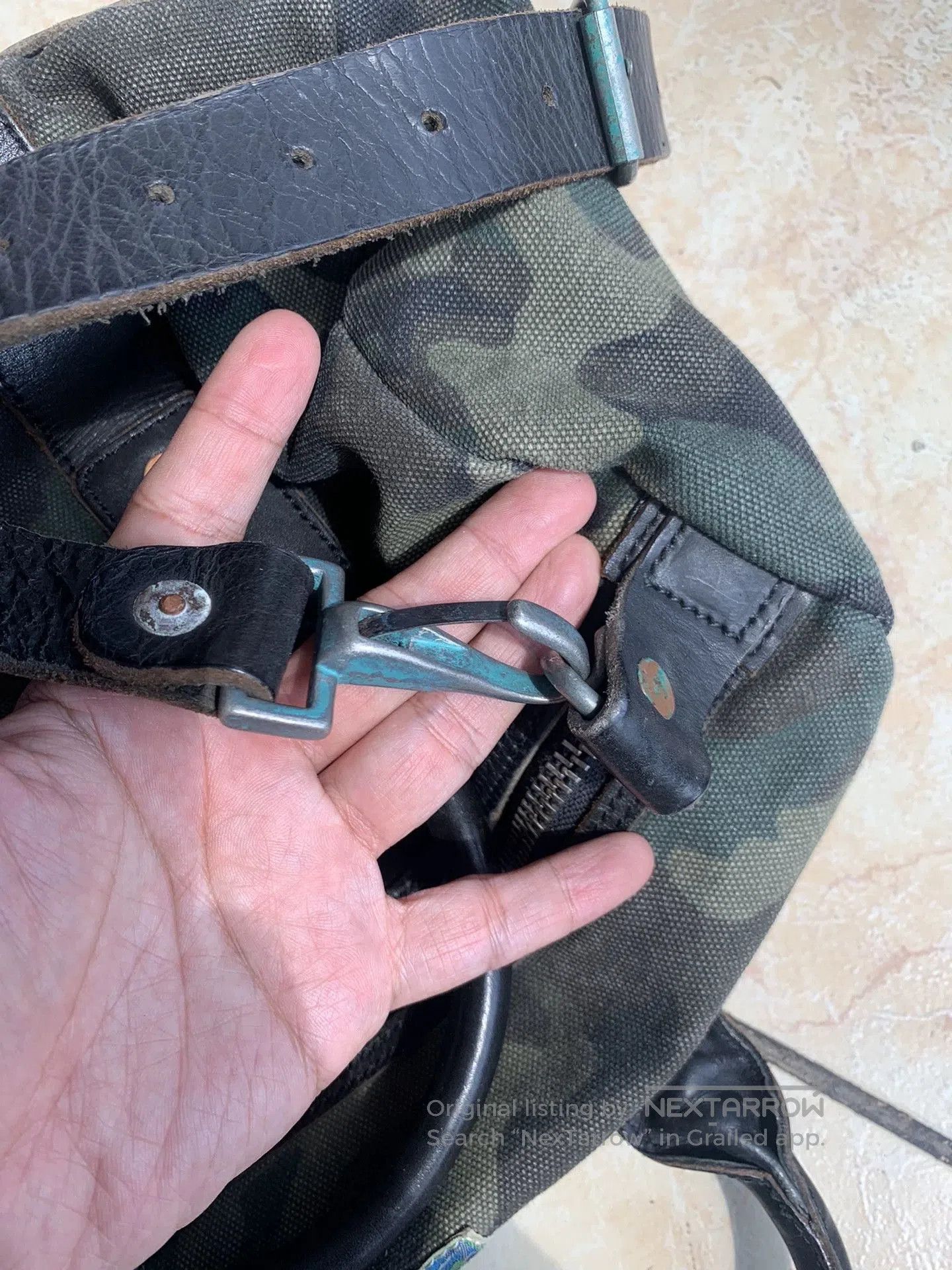 RRL Ralph Lauren Ralph Lauren Camouflage Shoulder Bag. Size ONE SIZE - 8 Thumbnail