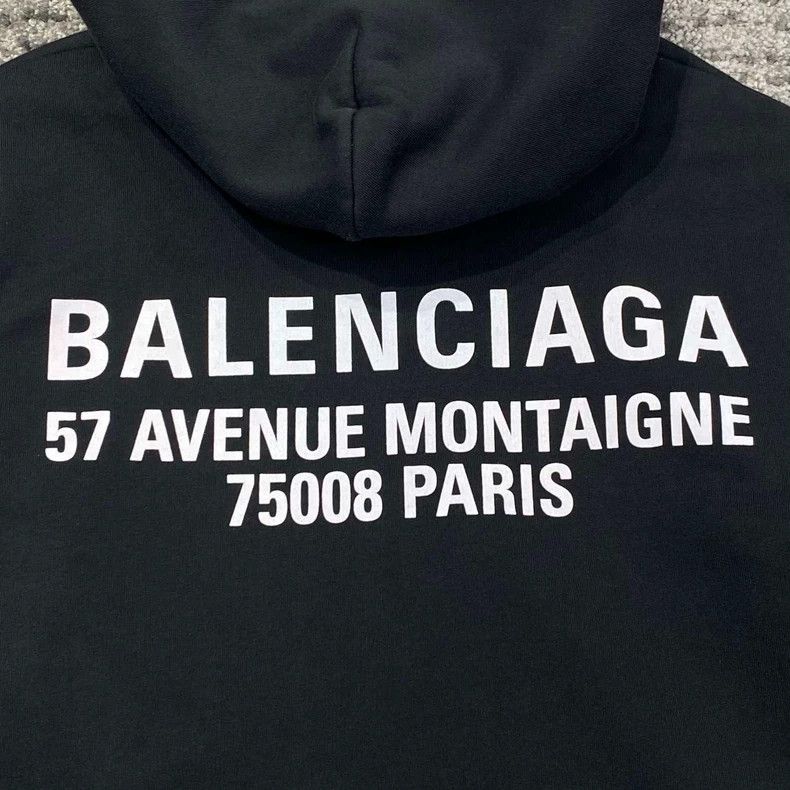 Balenciaga Balenciaga Fake two-piece hoodie with double hem Size US S / EU 44-46 / 1 - 4 Thumbnail