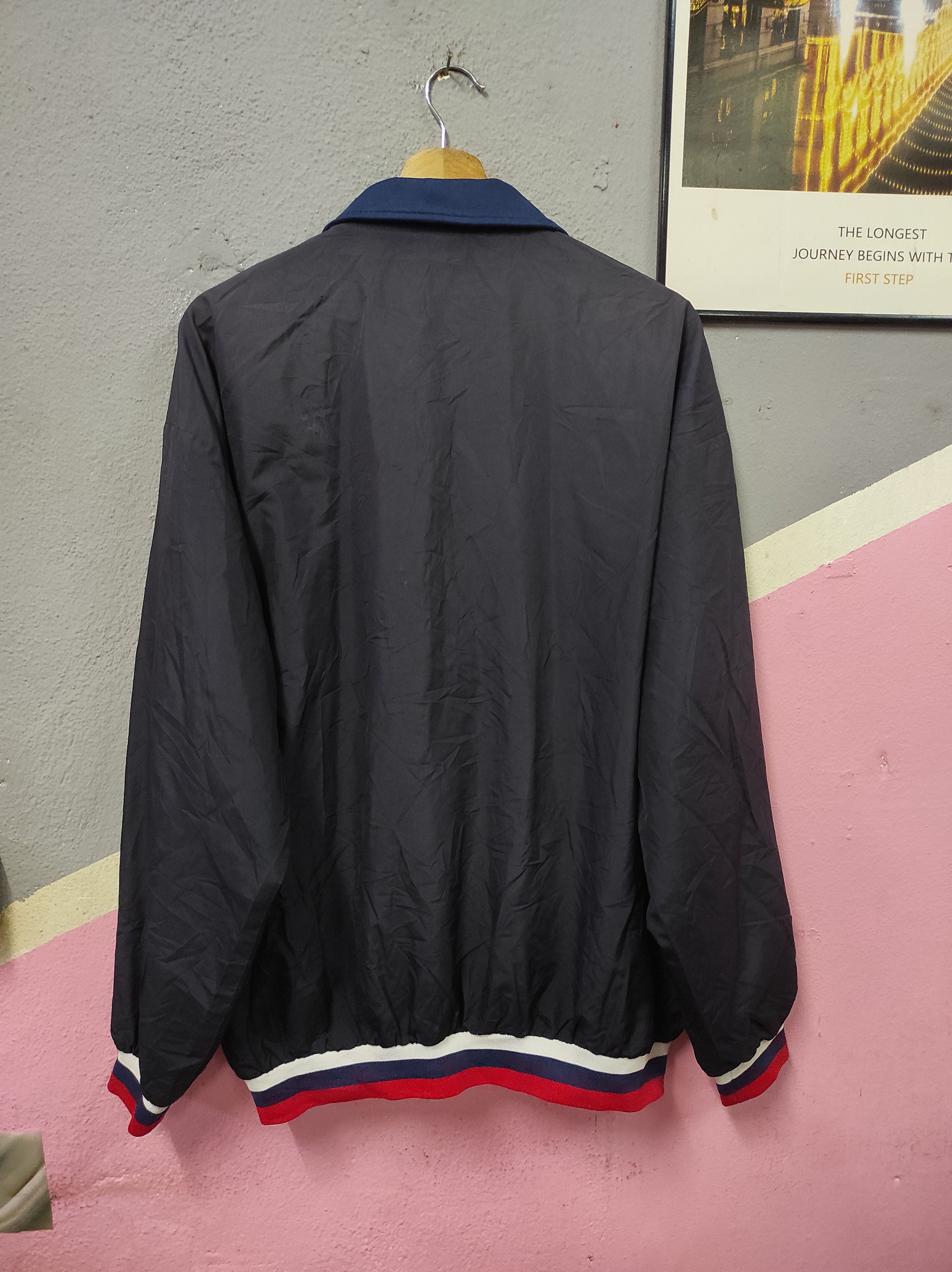 Mizuno MIZUNO PRO BASEBALL ANORAK HALFZIPPER JACKET FADED Size US L / EU 52-54 / 3 - 4 Thumbnail