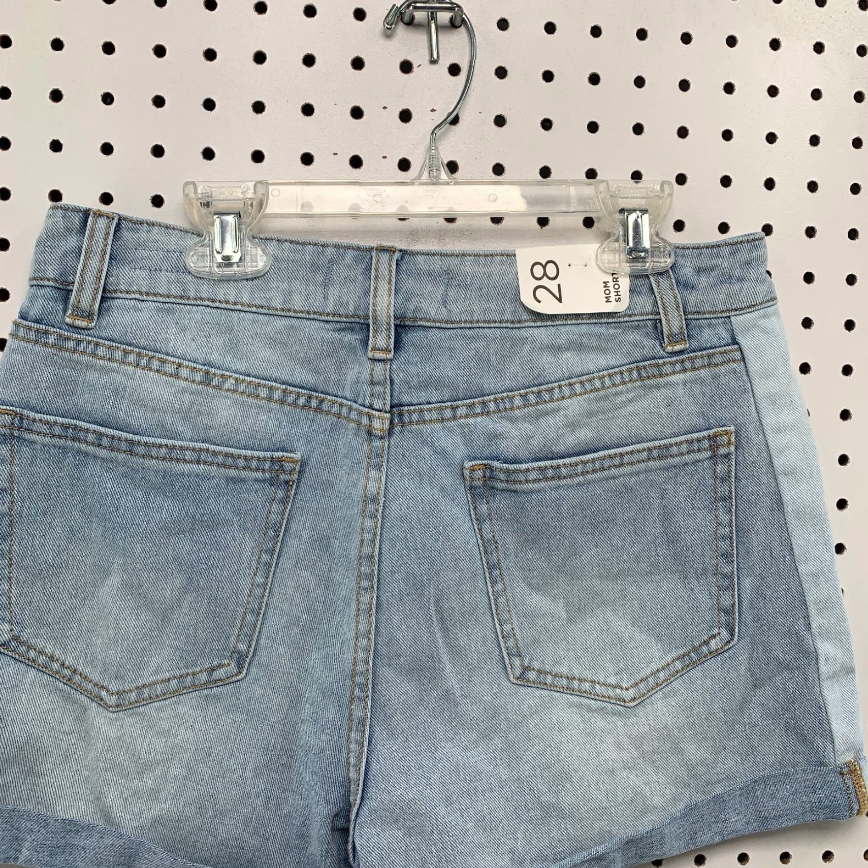 Pacsun VINTAGE PacSun Mom Denim Shorts Womens Size 28 Blue Cuffed High Rise NWT 2.5 Inseam Size 28" / US 6 / IT 42 - 7 Thumbnail