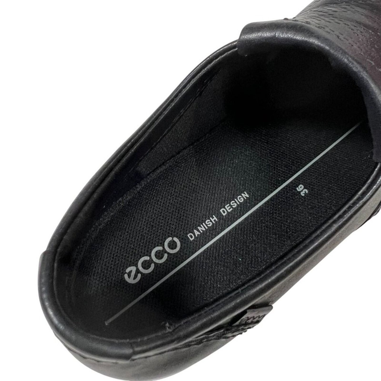 Ecco ECCO Soft 7 Slip-On Black Leather Sneakers EU 36 NIB Size US 5 / IT 35 - 6 Thumbnail