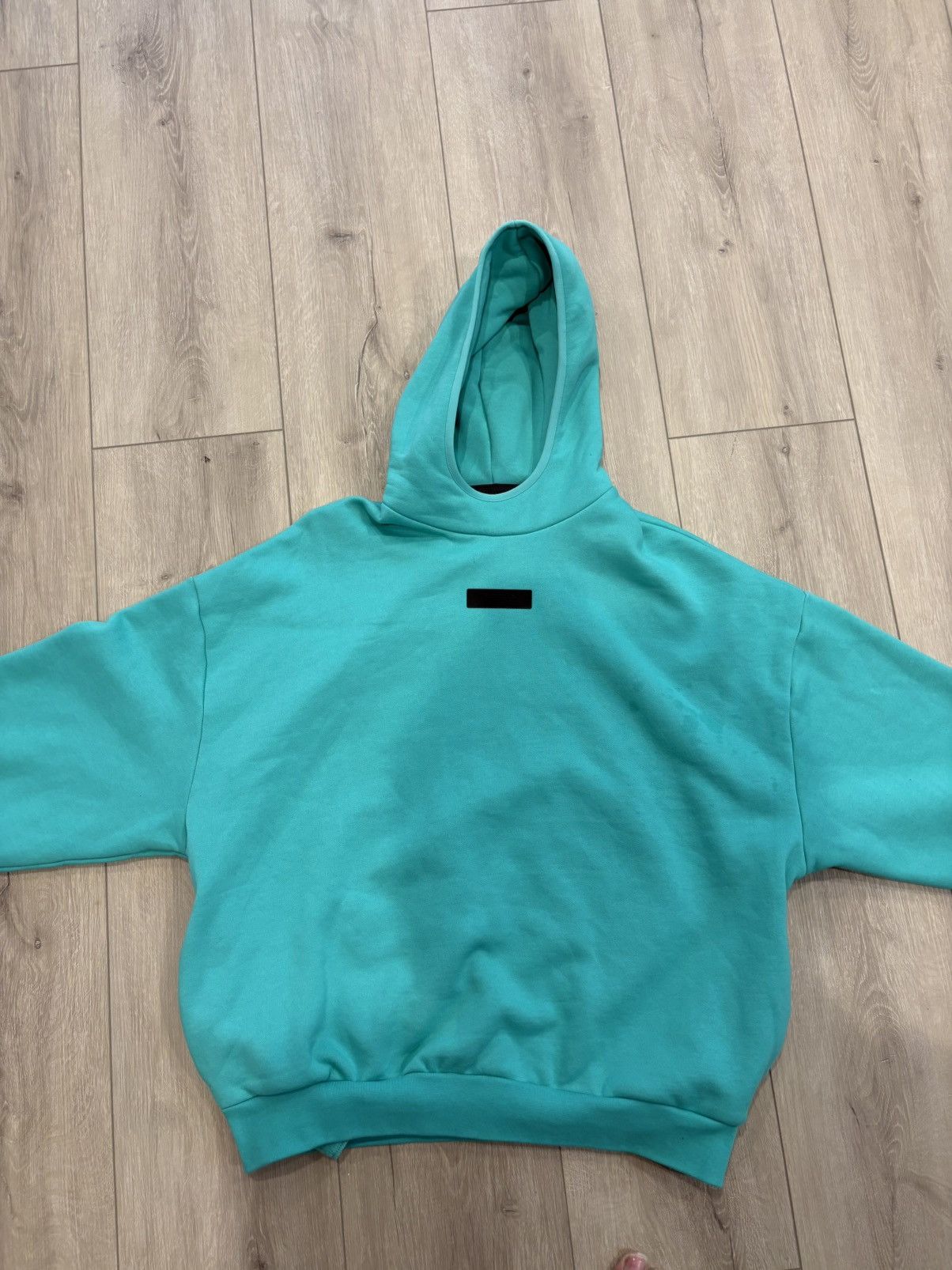 Essentials Fear Of God Essentials Pullover Hoodie Mint Leaf Size US L / EU 52-54 / 3 - 1 Thumbnail