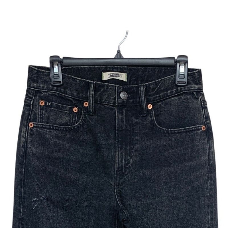 American Eagle Outfitters New American Eagle AE77 Womens Size 4 Reg Denim Black Jeans Size 27" / US 4 / IT 40 - 2 Thumbnail