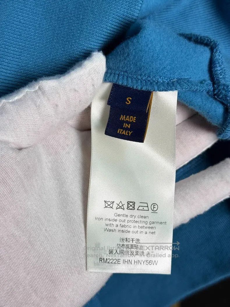 Louis Vuitton Louis Vuitton Lake Blue Hoodie Size US S / EU 44-46 / 1 - 5 Thumbnail
