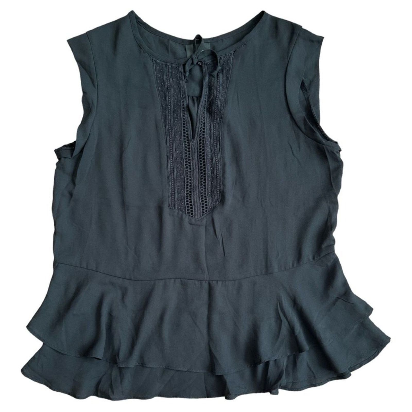 Mossimo Mossimo Black Sleeveless Top, M Size M / US 6-8 / IT 42-44 - 3 Thumbnail