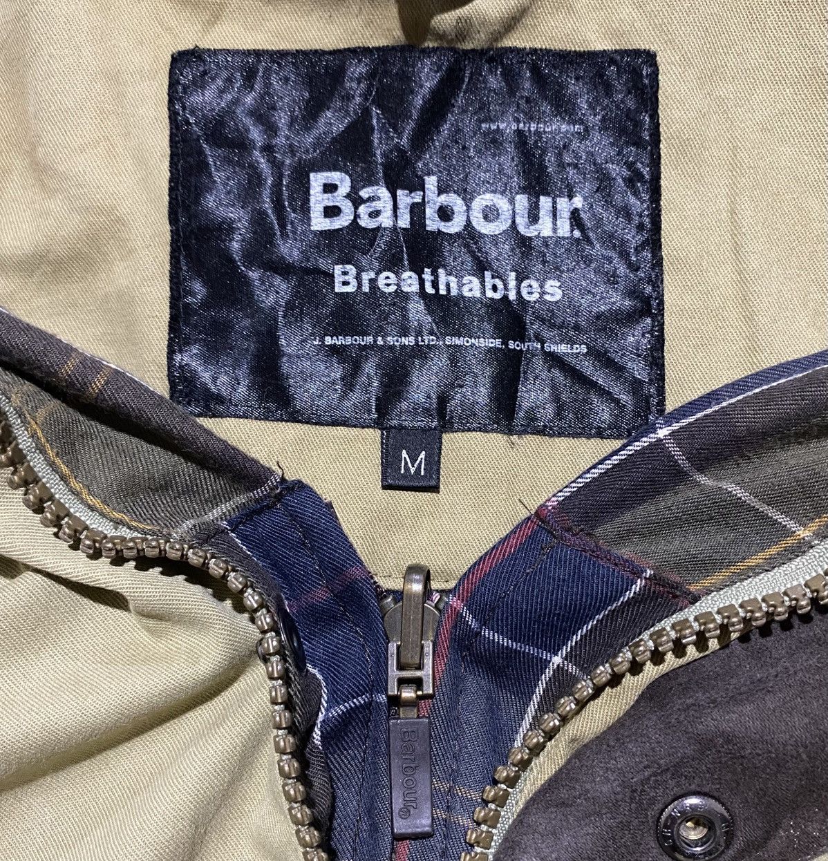 Barbour Barbour Breathables Beige Tan Coat Jacket Size US L / EU 52-54 / 3 - 8 Thumbnail