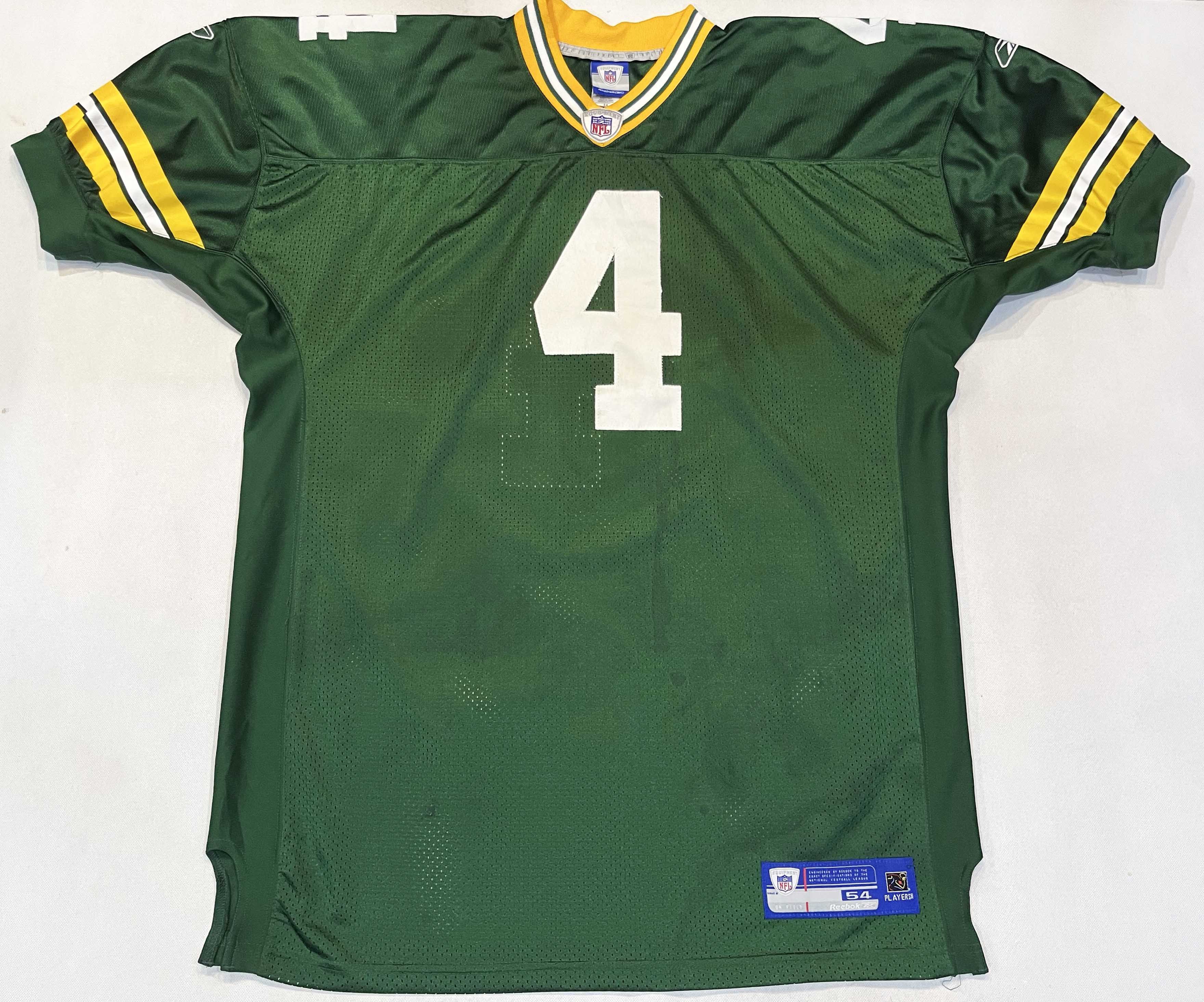 Reebok Reebok On Field NFL Green Bay Packers BRETT FAVRE #4 Jersey Size US XL / EU 56 / 4 - 1 Thumbnail