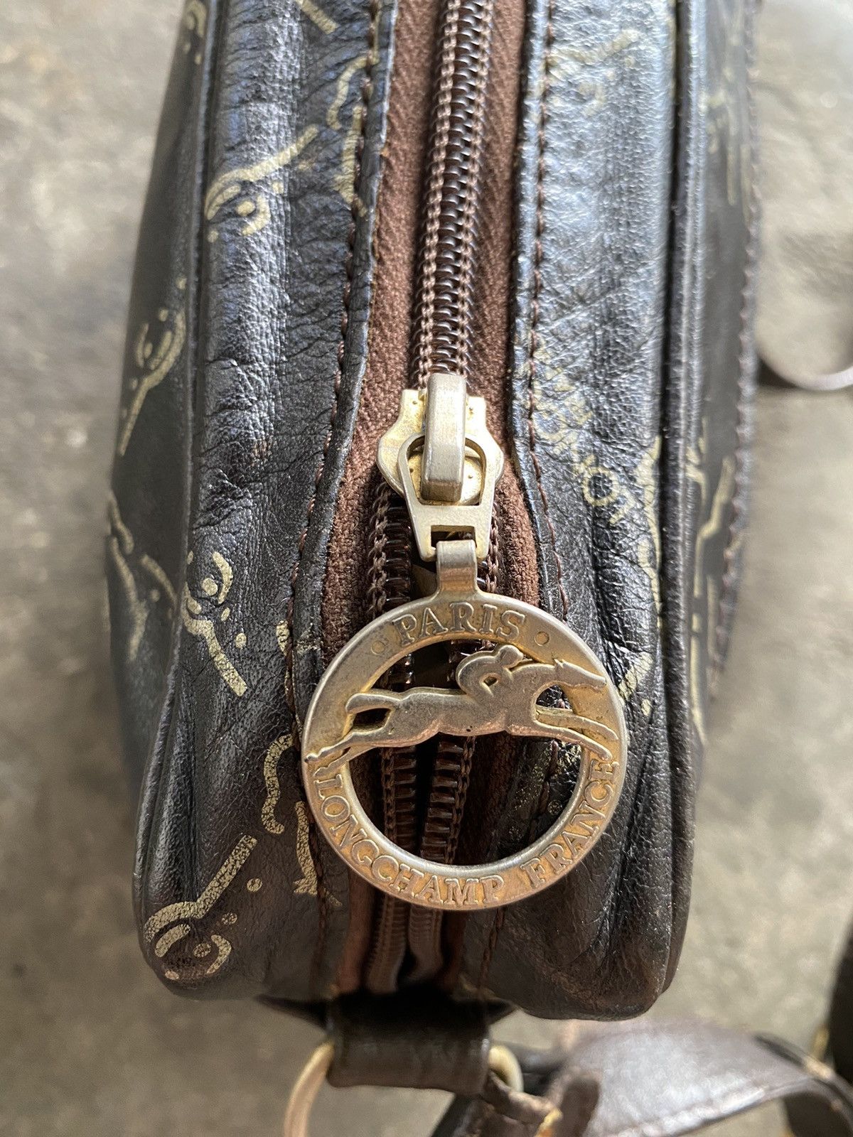 Longchamp × Vintage Vintage Longchamp Monogram Bag Size ONE SIZE - 11 Thumbnail