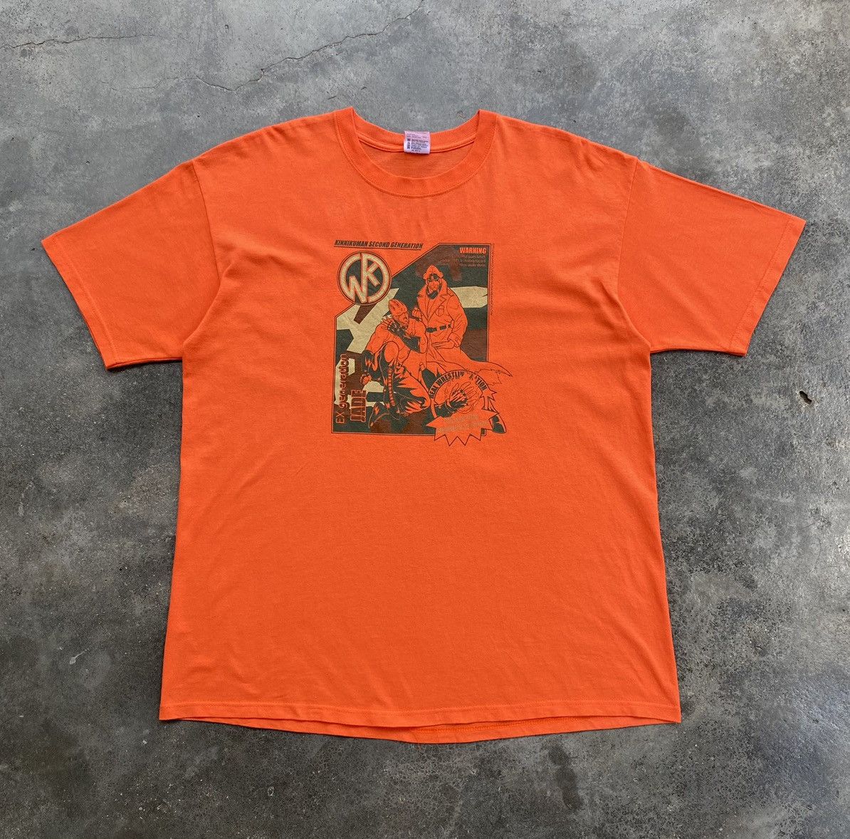 Anime Rare🔥Vintage kinnikuman second generation Anime Tee Size US XL / EU 56 / 4 - 1 Thumbnail