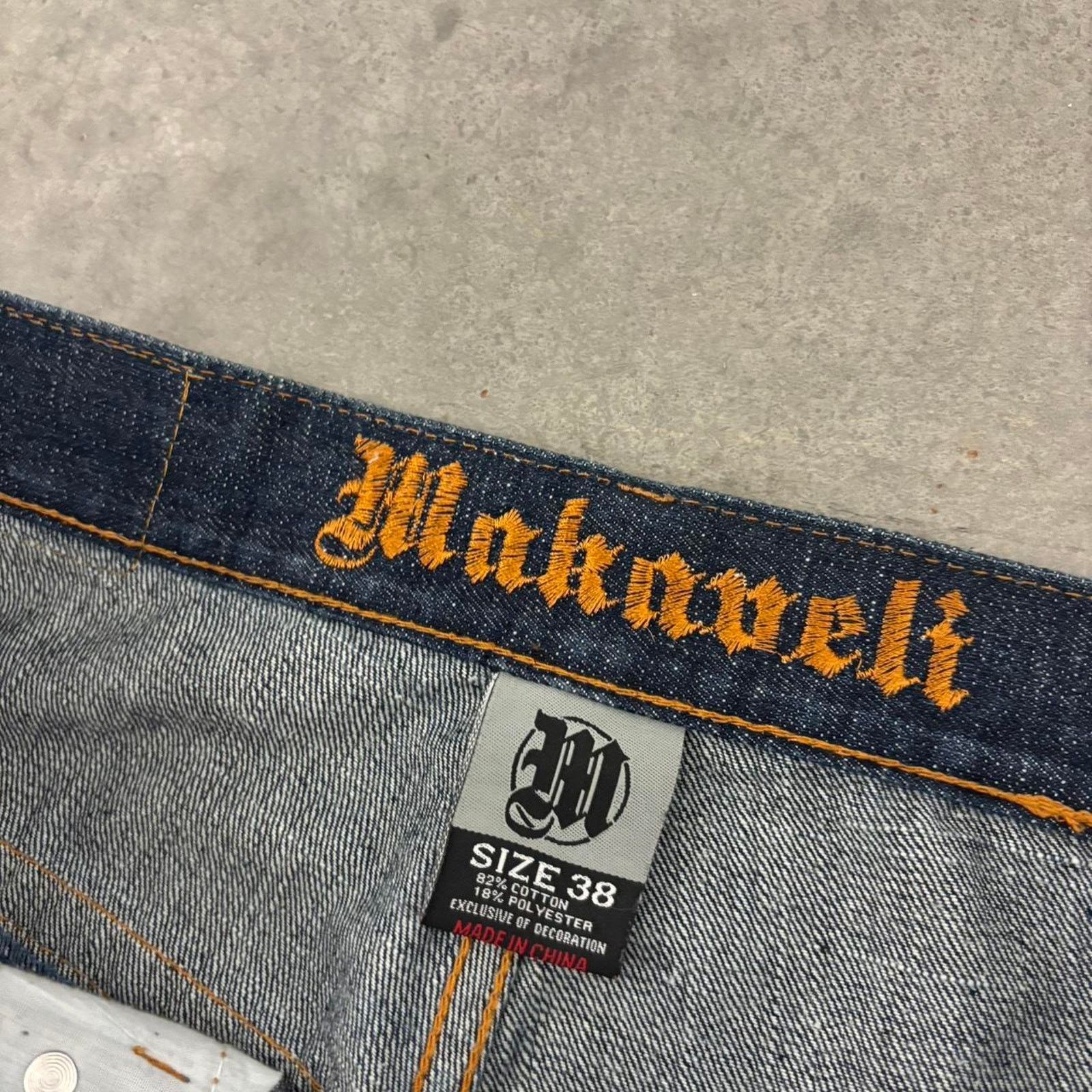 Makaveli Vintage y2k 90s Makaveli Baggy Carpenter Jeans Size US 38 / EU 54 - 7 Thumbnail