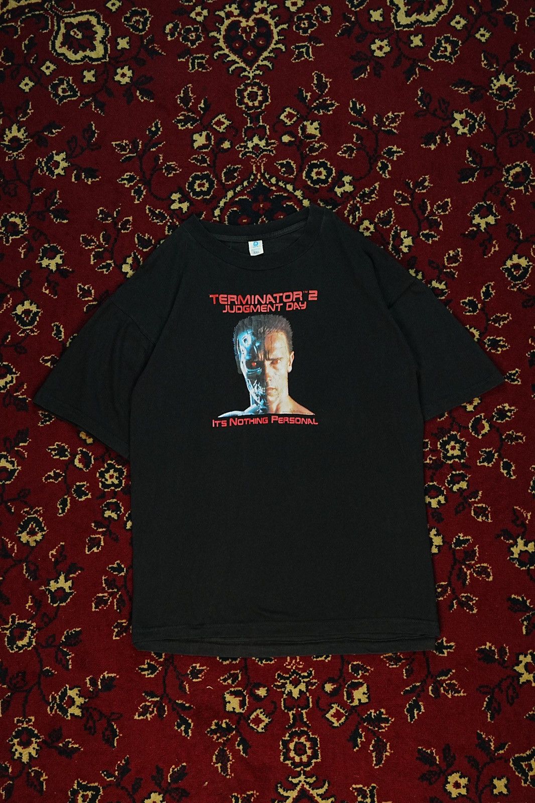 Other Vintage Terminator 2 Carolco Studio 2000s Promo T-Shirt Size US XXL / EU 58 / 5 - 1 Thumbnail