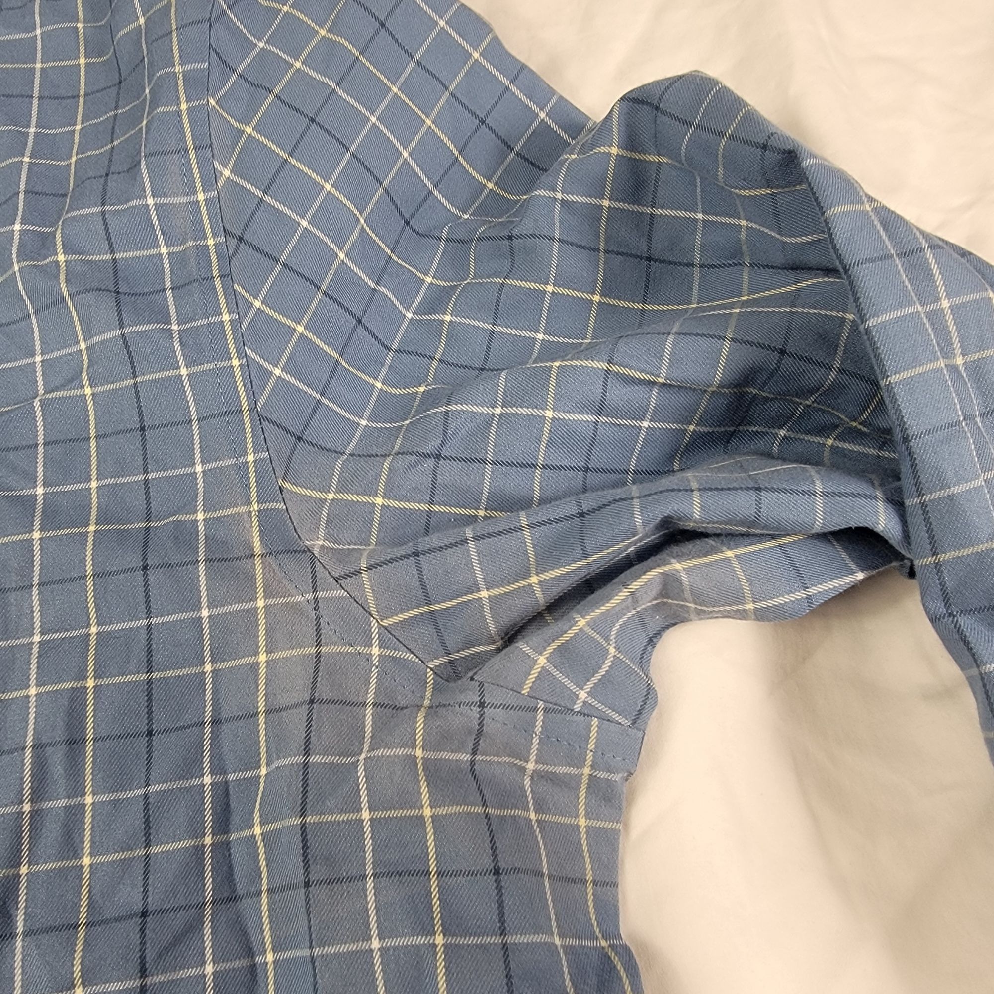 L.L. Bean LL Bean Mens XL Tall Blue Plaid Button Down Long Sleeve Shir Size US XL / EU 56 / 4 - 5 Thumbnail