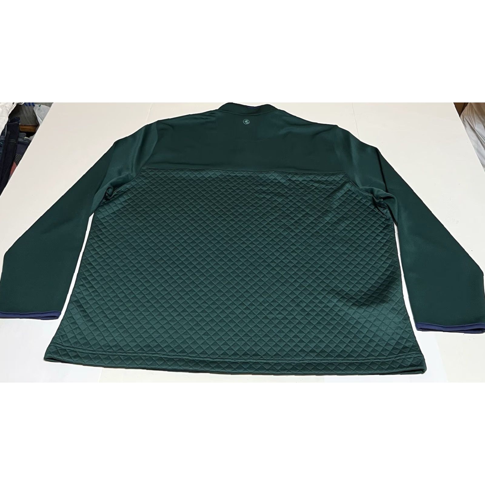 Southern Proper Southern Proper Mens XXL Pullover 1/4 Snap Button Green Sweater NWT Shirt? Size US XXL / EU 58 / 5 - 3 Thumbnail