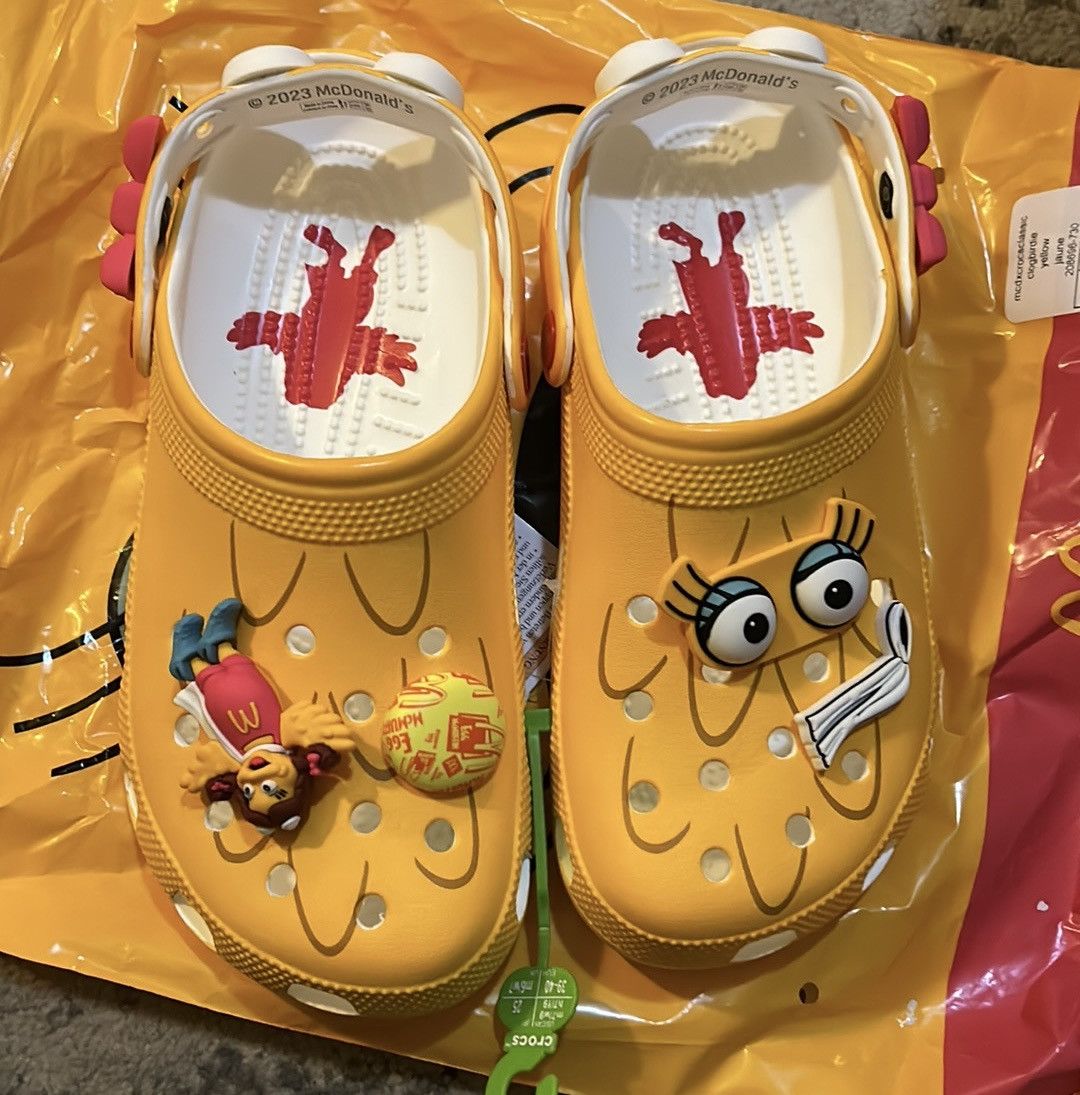 Crocs MCDONALD’S X CROCS BIRDIE CLASSIC CLOG Size US 9 / IT 39 - 3 Thumbnail
