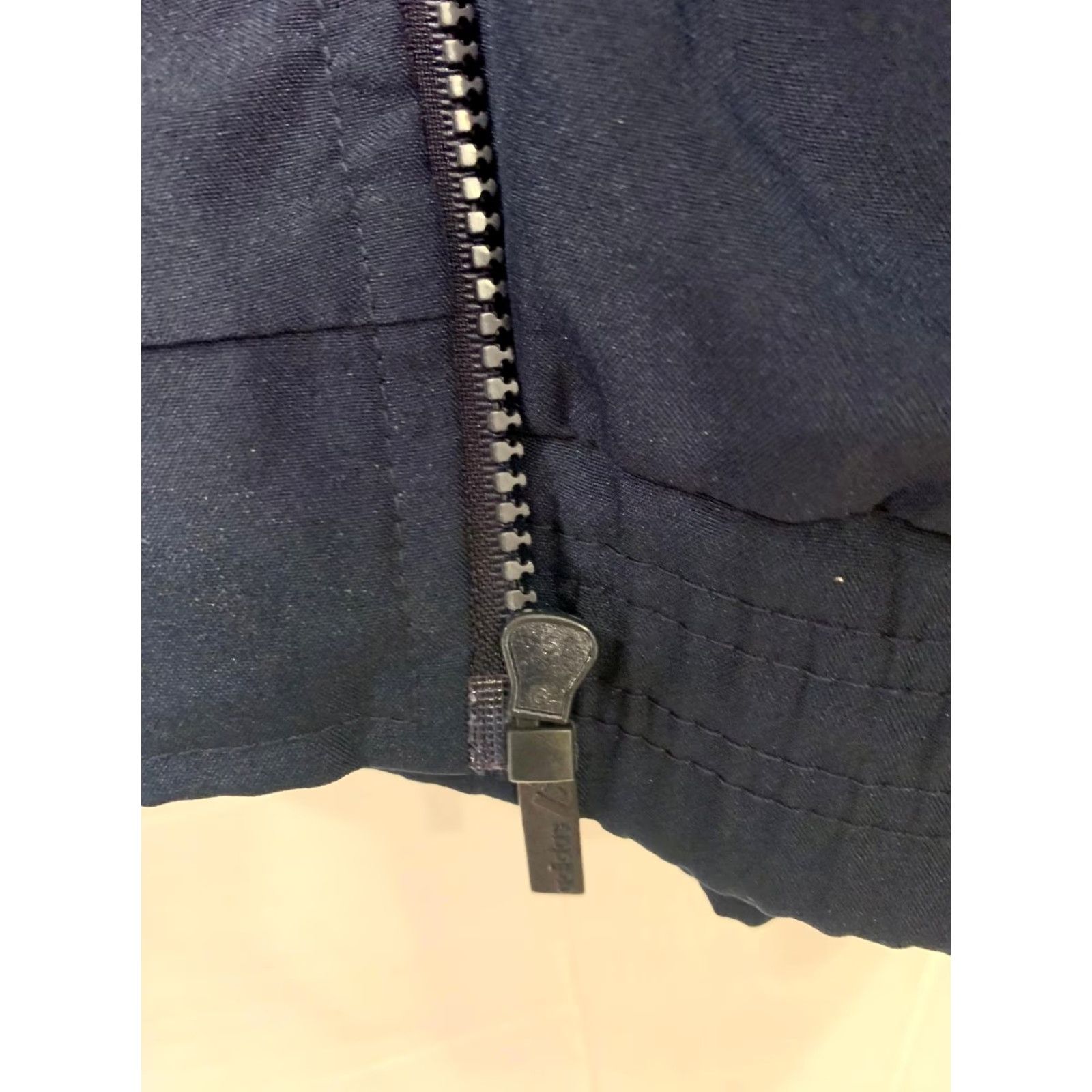Adidas VINTAGE Adidas Track Jacket XL Navy Blue Royal 3-Stripe Full Zip 90s Adults 2XL Women/Men? Size US XXL / EU 58 / 5 - 4 Thumbnail