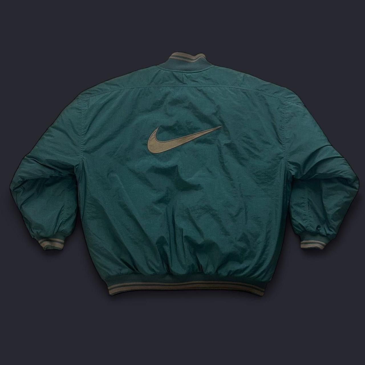 Nike × Vintage Vintage 90s Nike Puffer Size US XL / EU 56 / 4 - 2 Thumbnail