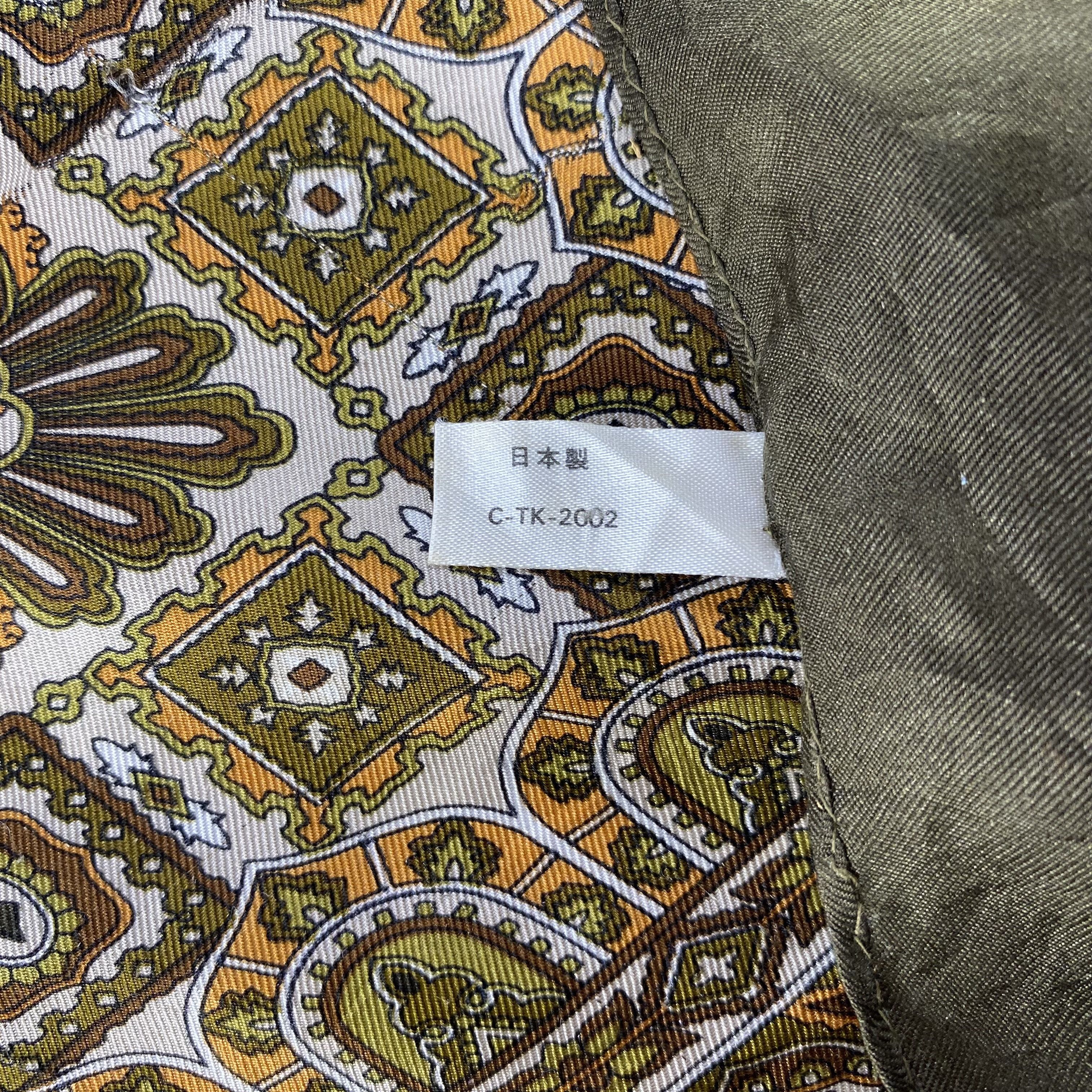 Japanese Brand × Vintage Vintage Unknown Paisley Silk Scarf SS060 Size ONE SIZE - 9 Thumbnail