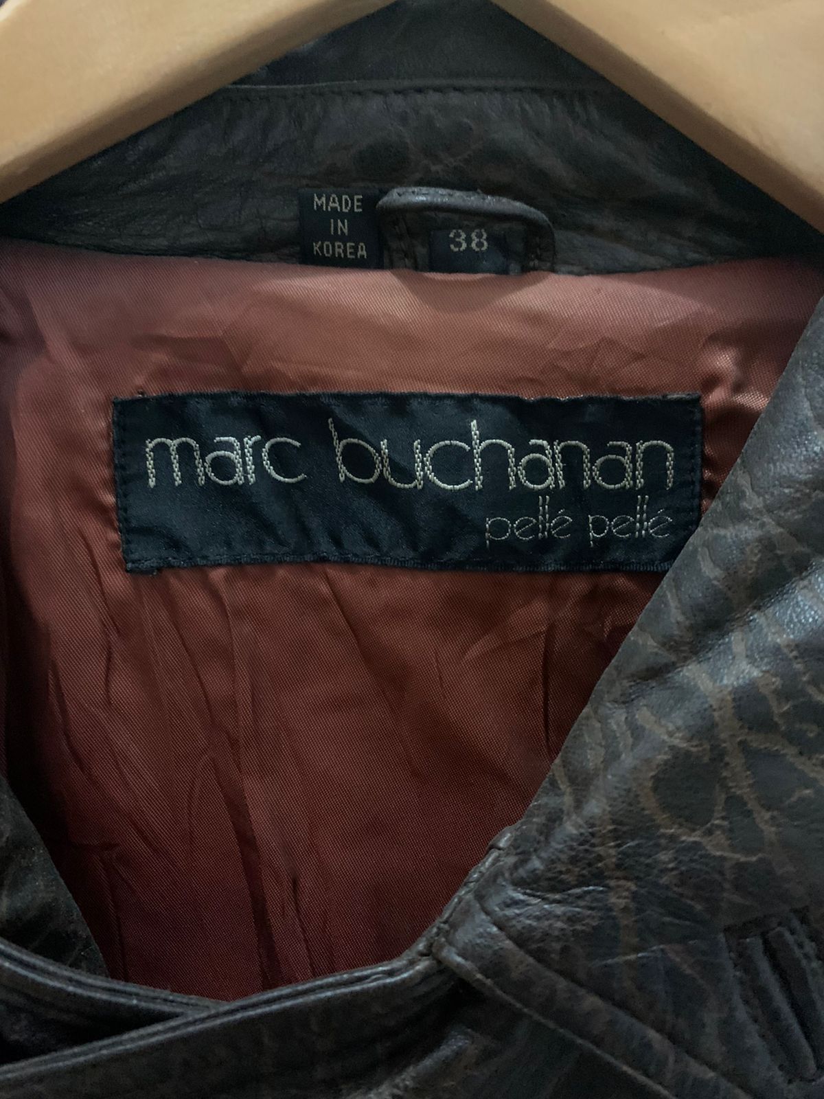 Marc Buchanan × Pelle Pelle Pelle Pelle Marc Buchanan Brown Leather Jacket Size US S / EU 44-46 / 1 - 3 Thumbnail