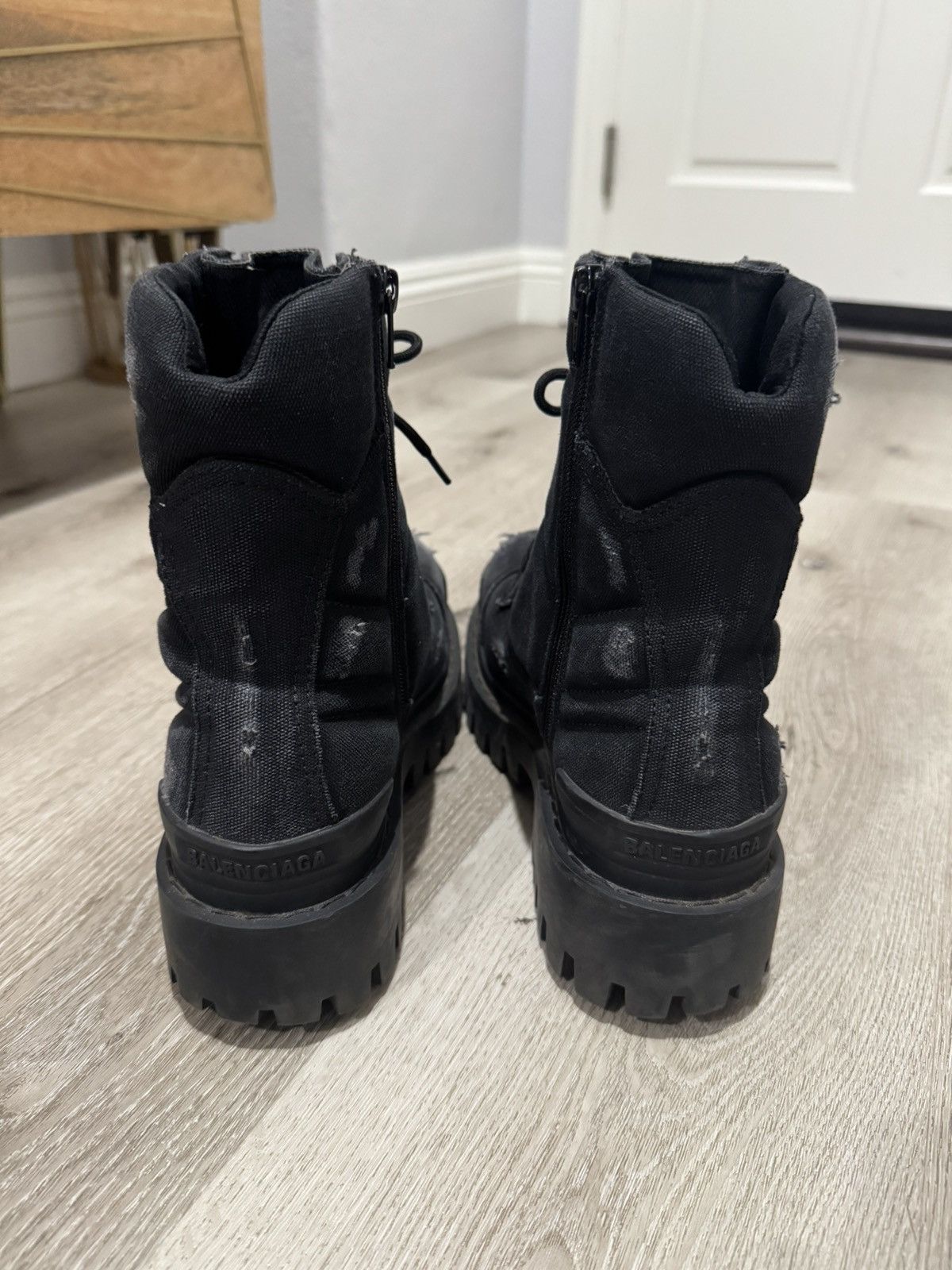 Balenciaga Balenciaga Canvas Strikeboots Size US 8 / EU 41 - 4 Thumbnail