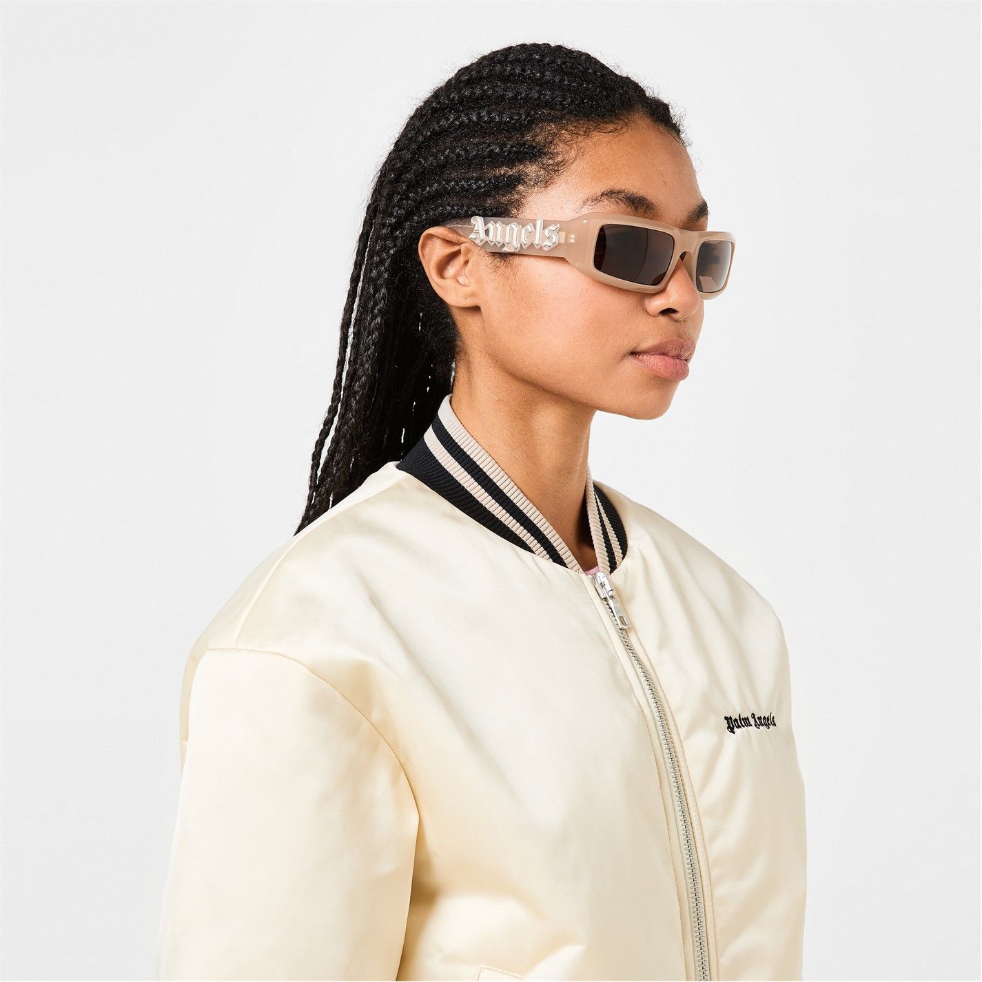 Palm Angels o1g2r1mq0425 Size: OS / Kerman Sunglasses in Nude Size ONE SIZE - 2 Thumbnail