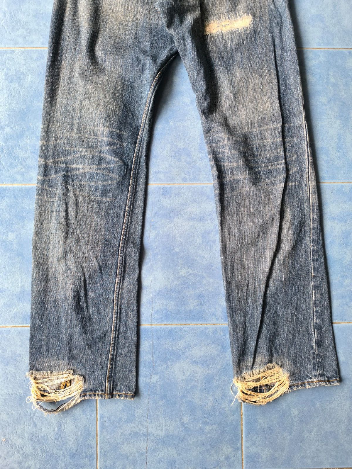 Kapital Johnbull Kojima Japan Kapital Style Patchwork denim Size US 31 - 7 Thumbnail