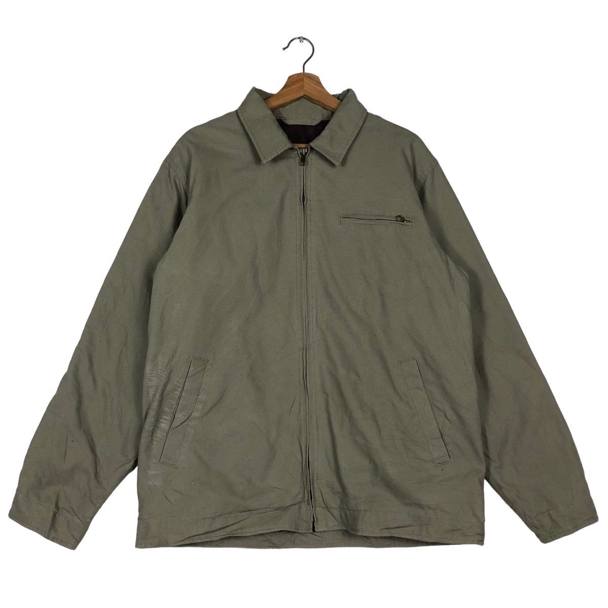 Japanese Brand 🔥90’s Vintage Chore Work Jacket Inspire Issey Miyake Japan Size US L / EU 52-54 / 3 - 1 Thumbnail