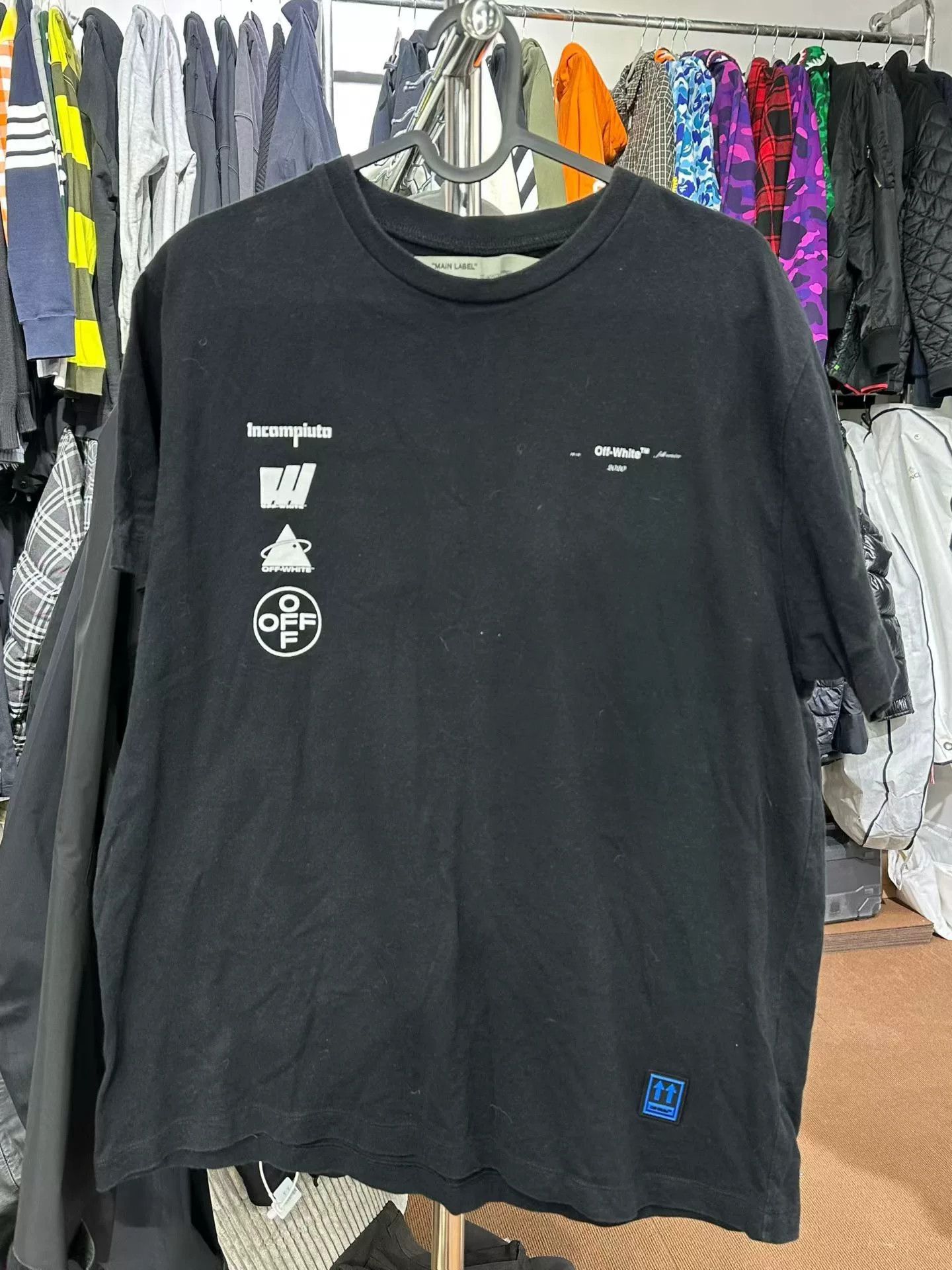 Off-White Off-White White T-Shirt XXS Men Size US XXS / EU 40 - 1 Preview