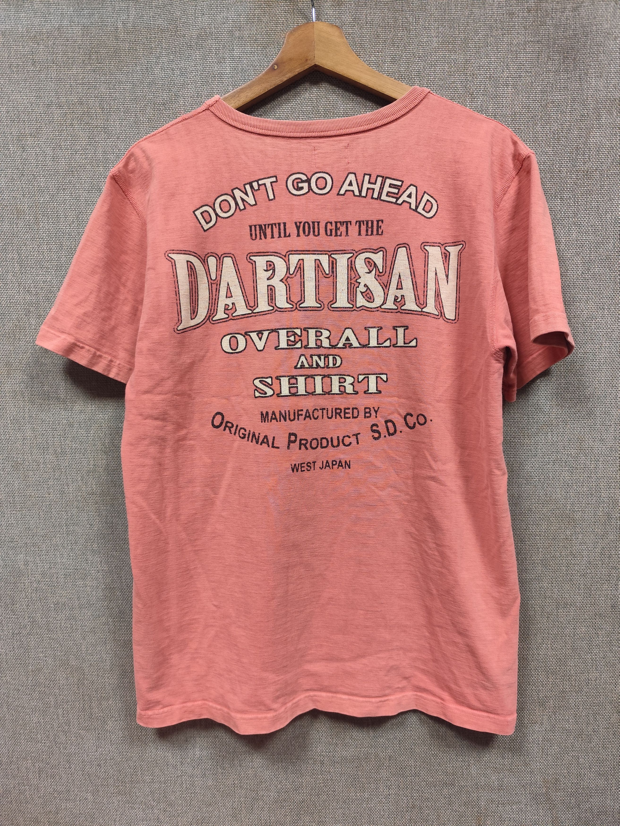 Studio D'Artisan T shirt studio d'artisan don't go ahead Size US M / EU 48-50 / 2 - 1 Thumbnail