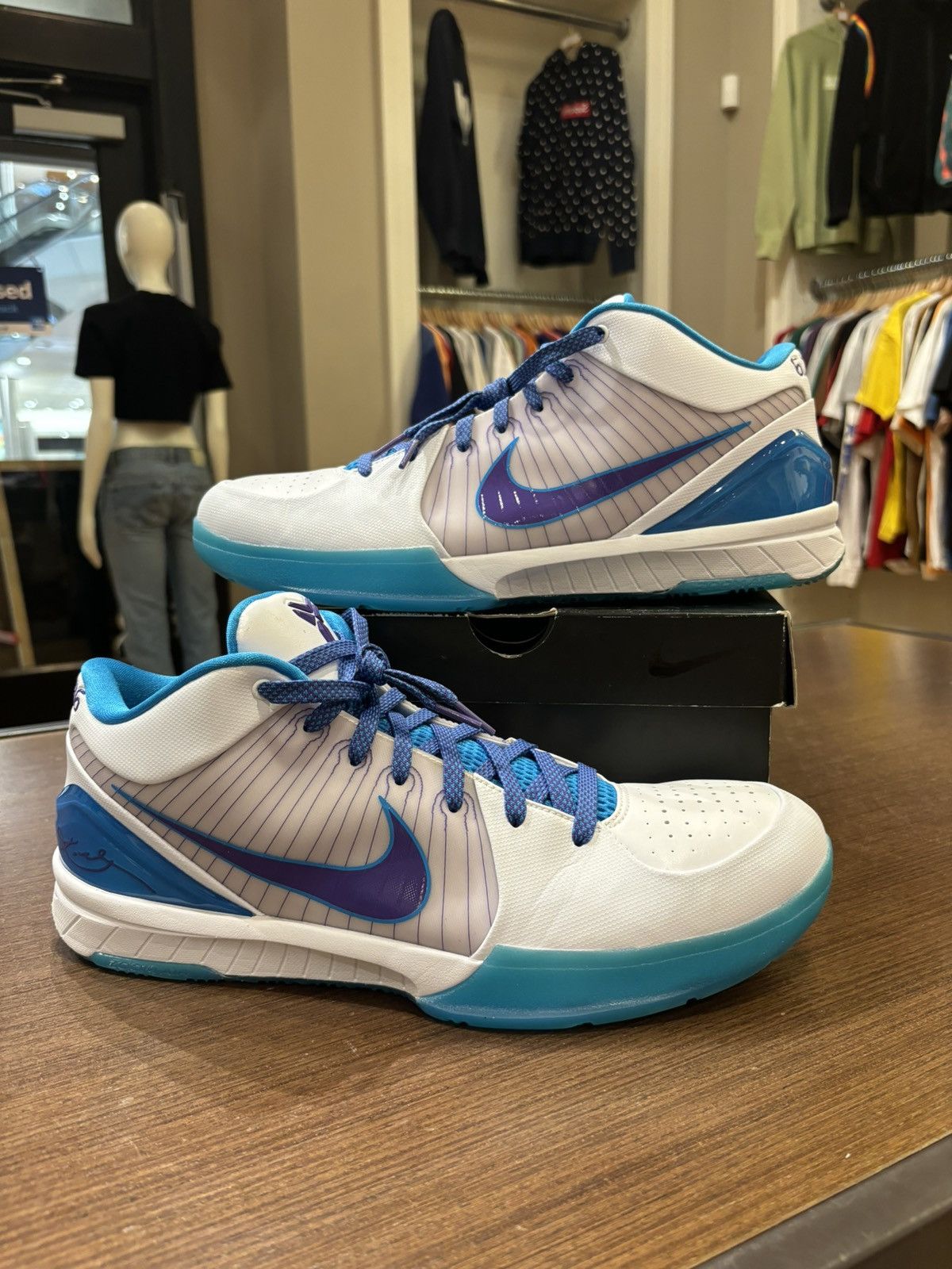 Nike Nike Kobe 4 Protro- Draft Day Hornets Size US 14 / EU 47 - 4 Thumbnail