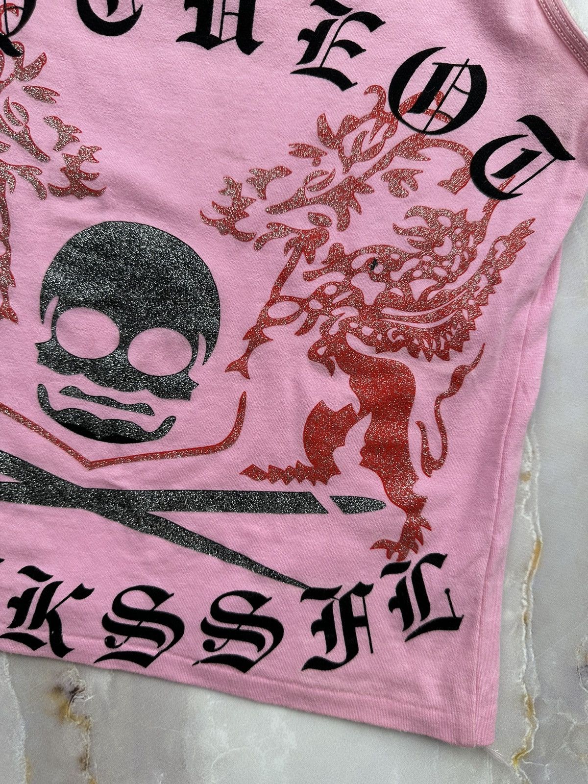 Japanese Brand Vintage Printed Tank Top Size XS / US 0-2 / IT 36-38 - 5 Thumbnail