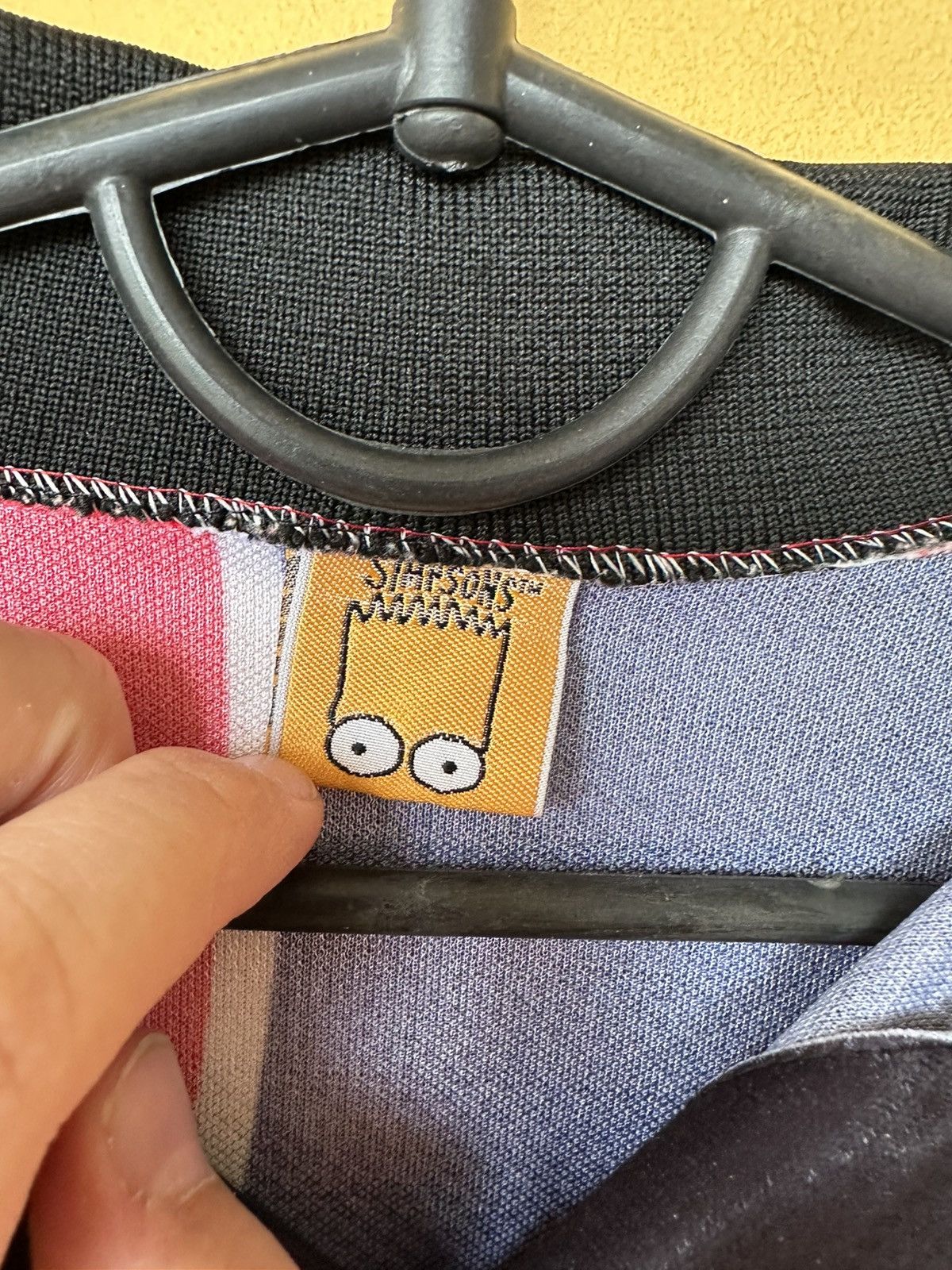 The Simpsons Rare Bart Simpson 1999 AC Milan Matt Groening Football Shirt Size US M / EU 48-50 / 2 - 7 Thumbnail