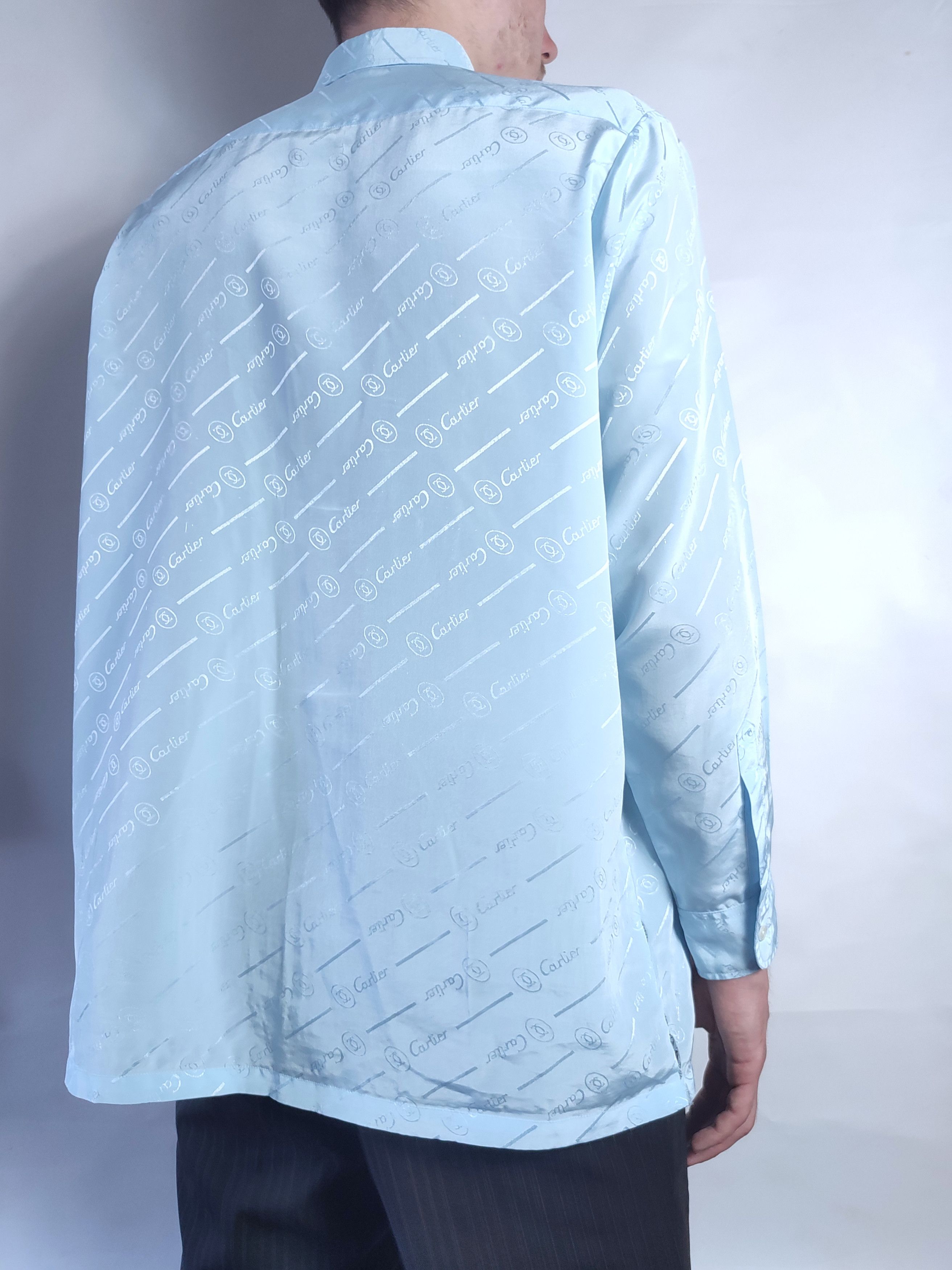 Cartier Vintage Monogram Cartier Shirt Size US L / EU 52-54 / 3 - 4 Thumbnail
