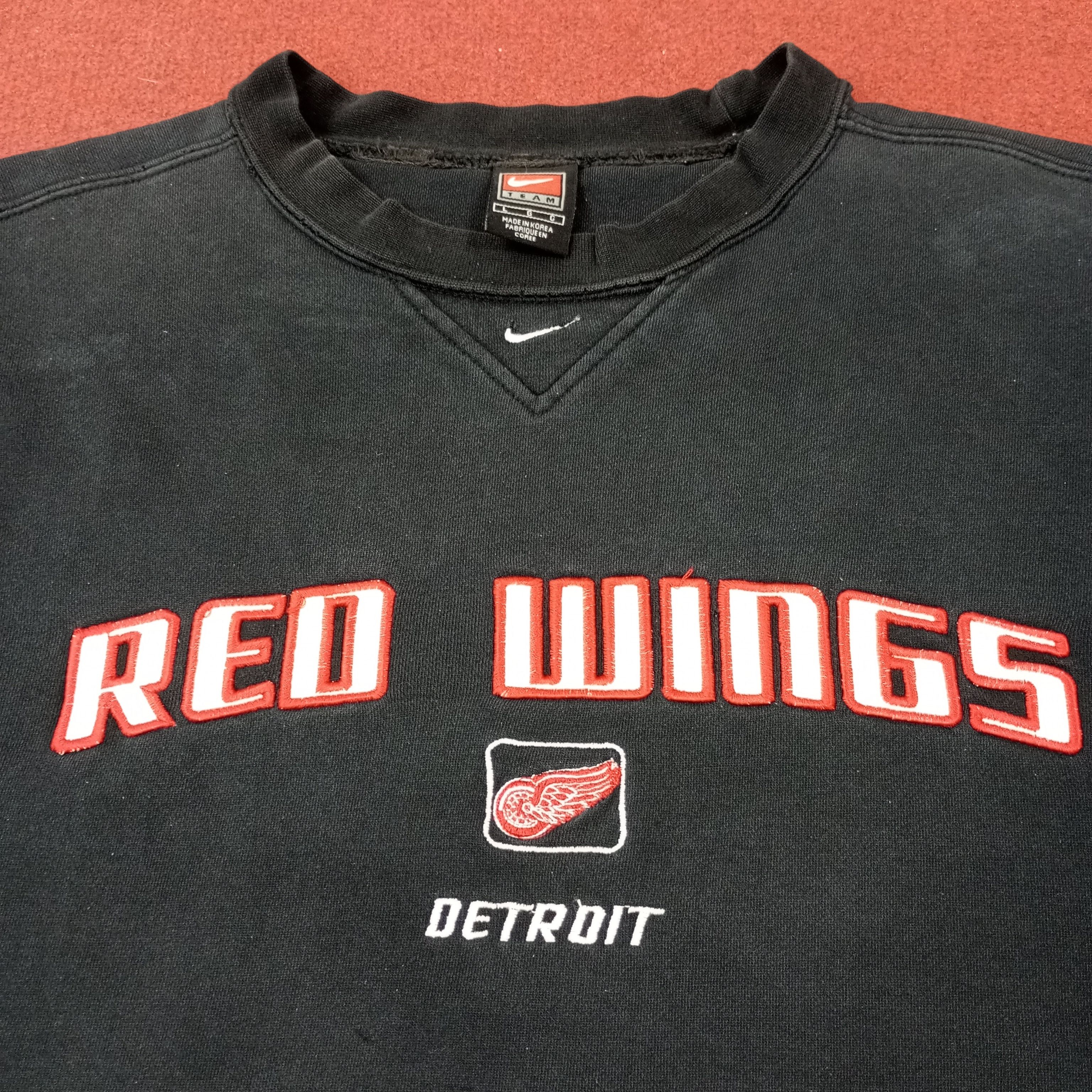 Nike Nike Red Wings Detroit Ice Hockey Team Sweatshirt c234n15 Size US XXL / EU 58 / 5 - 2 Thumbnail