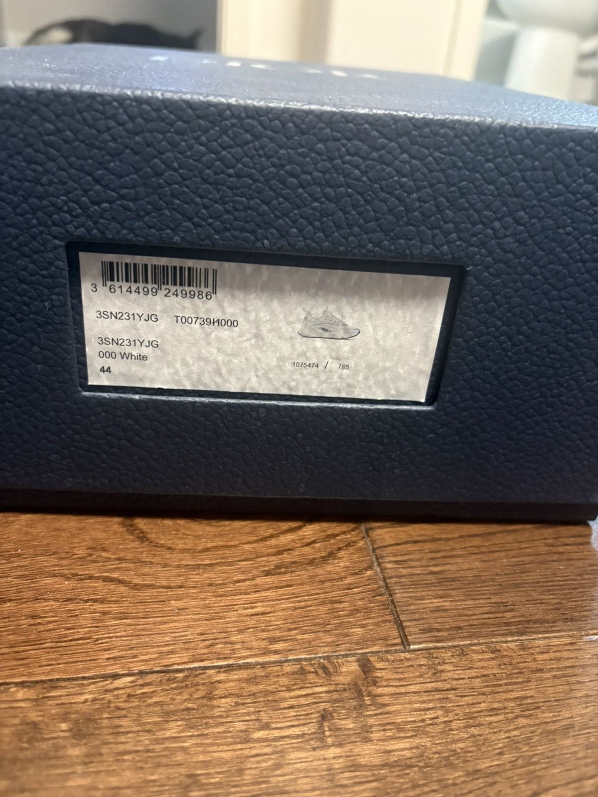 Dior dior b22 white silver Size US 11 / EU 44 - 2 Thumbnail
