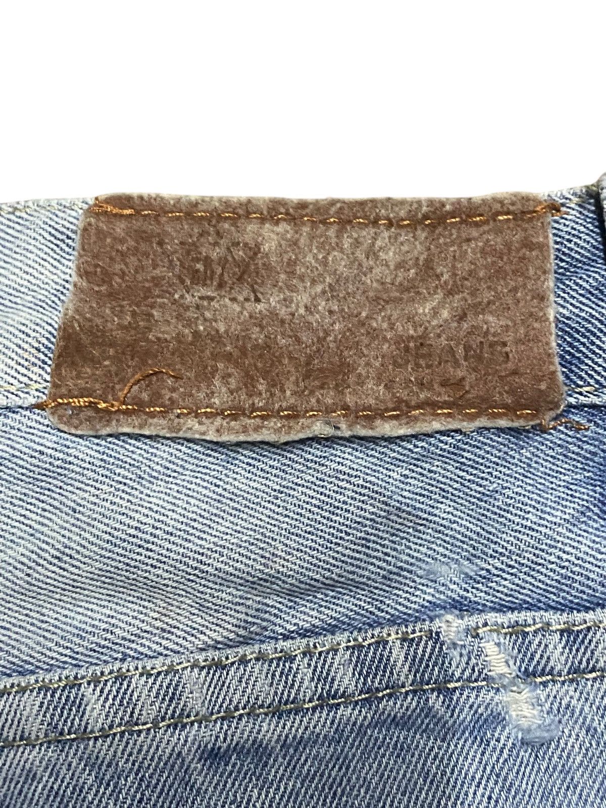 Other Short Jeans Light Wash Distressed Denim Size US 31 - 8 Thumbnail