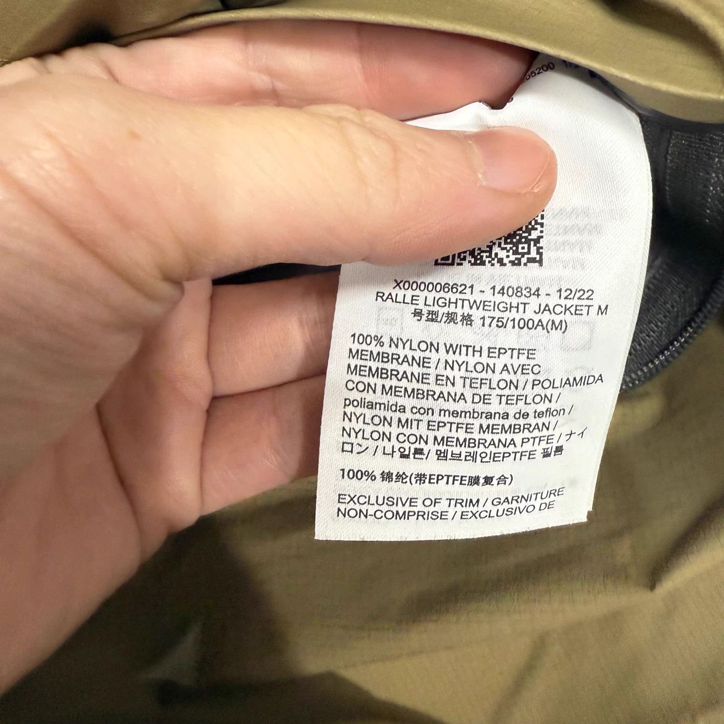 Arc'teryx Arcteryx Ralle Lightweight Hardshell Hooded M Mint Size M / US 6-8 / IT 42-44 - 4 Thumbnail