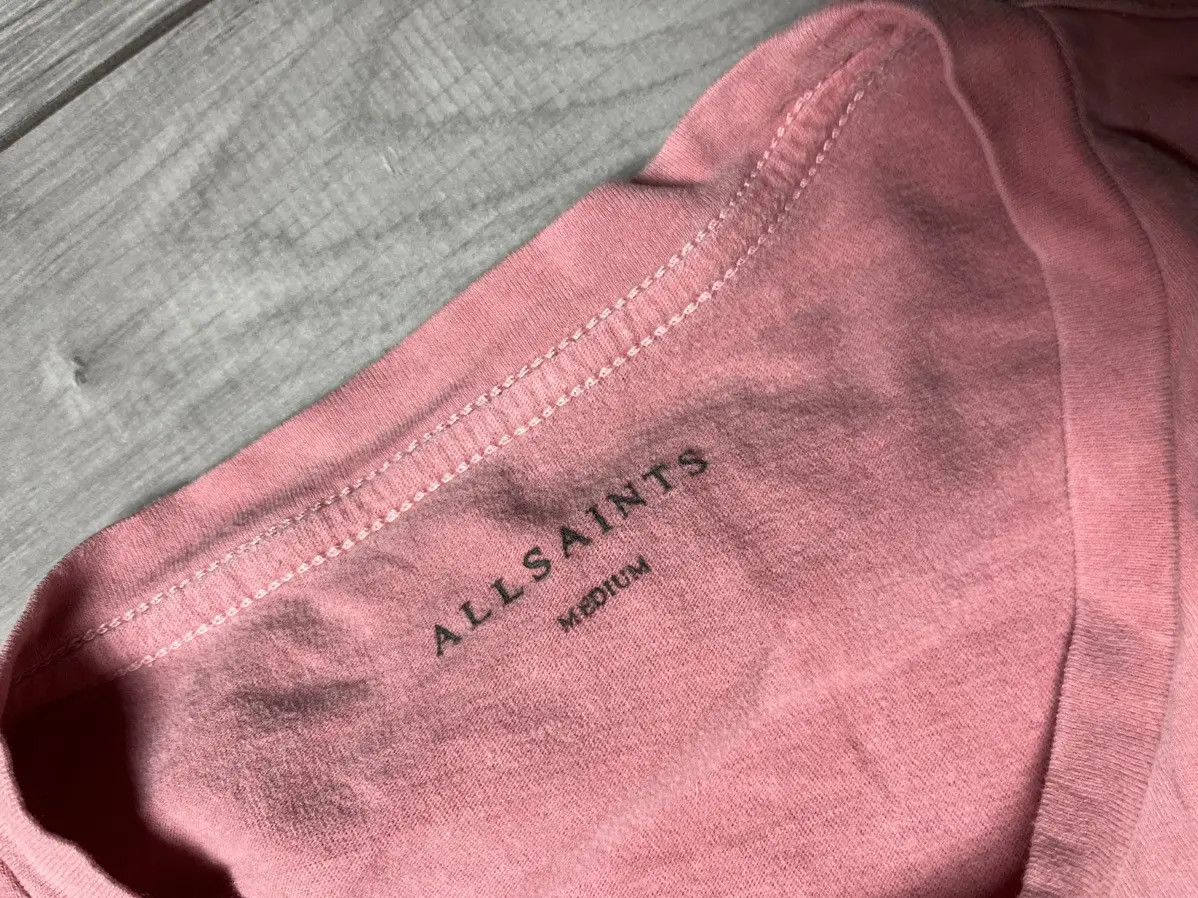 Allsaints Allsaints T-shirt pink small logo Size US M / EU 48-50 / 2 - 4 Thumbnail