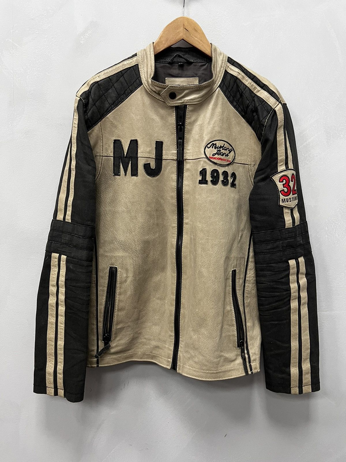 Other Vintage mustang motorcycle leather jacket daines Honda Size US XL / EU 56 / 4 - 1 Thumbnail