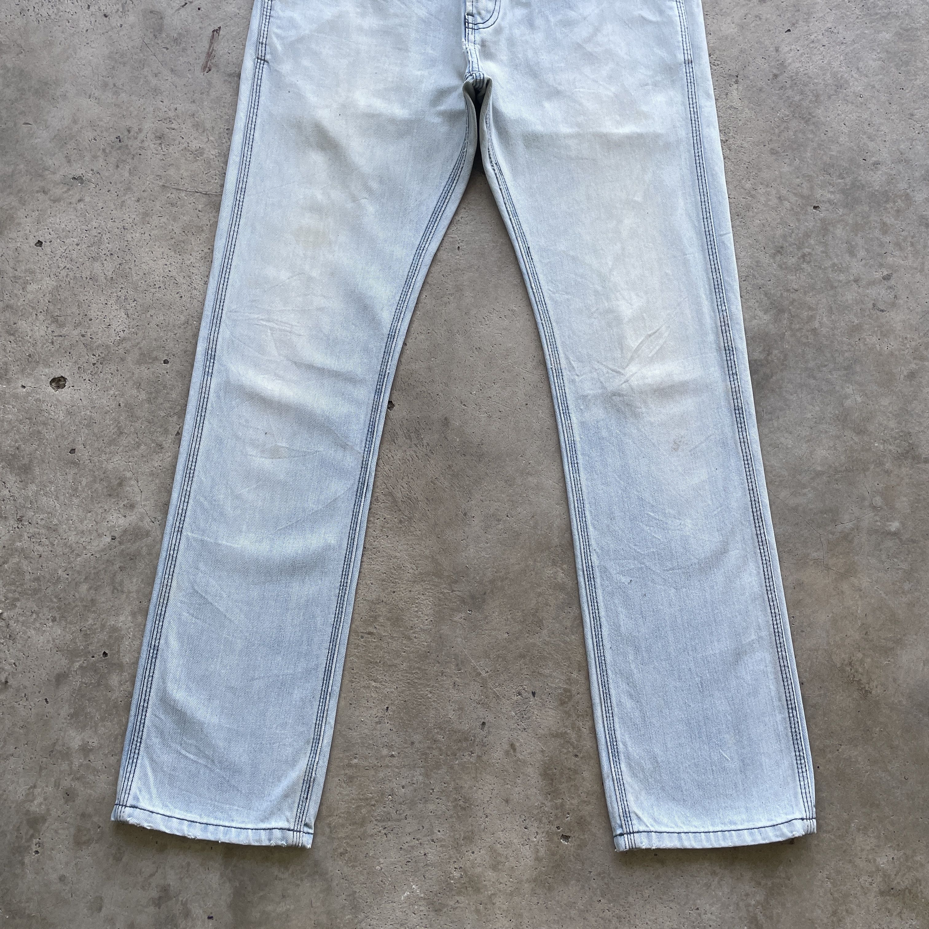 Japanese Brand × Jean W31 VINTAGE JAPAN LEE WASH DENIM FADED JEANS PANTS WORKWEAR Size US 31 - 4 Thumbnail
