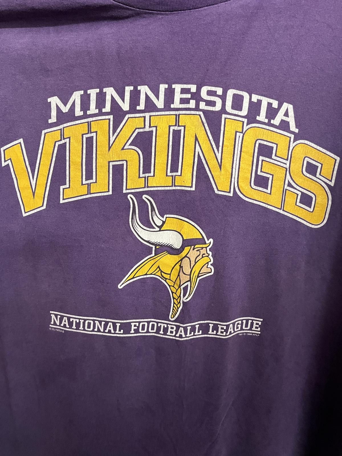 Lee Faded Minnesota Vikings NFL T-shirt Made in USA XXL Size US XXL / EU 58 / 5 - 3 Thumbnail