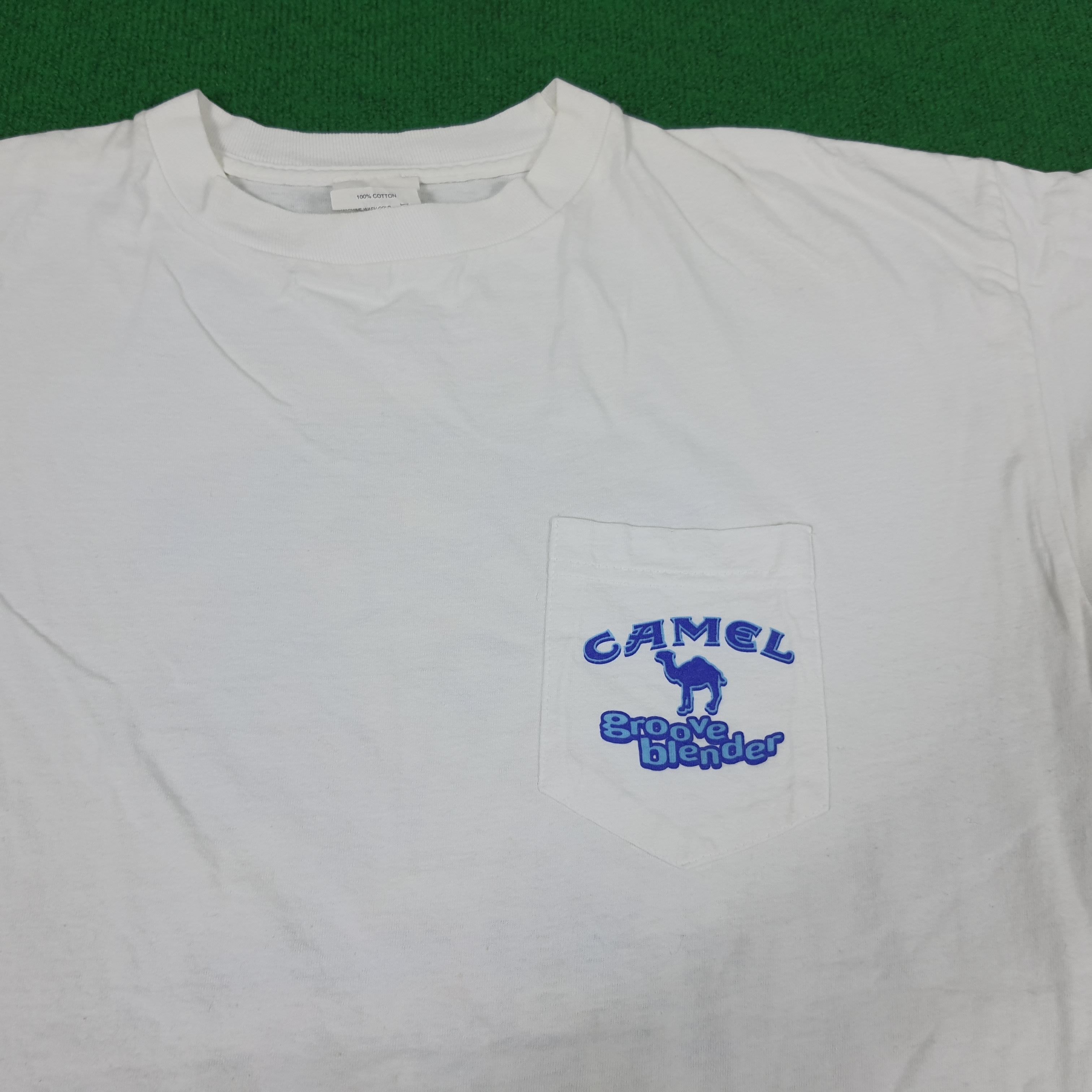 Camel × Vintage Vintage Camel 1996 Big Vegas Groove Blender Tshirt Size US XL / EU 56 / 4 - 5 Thumbnail