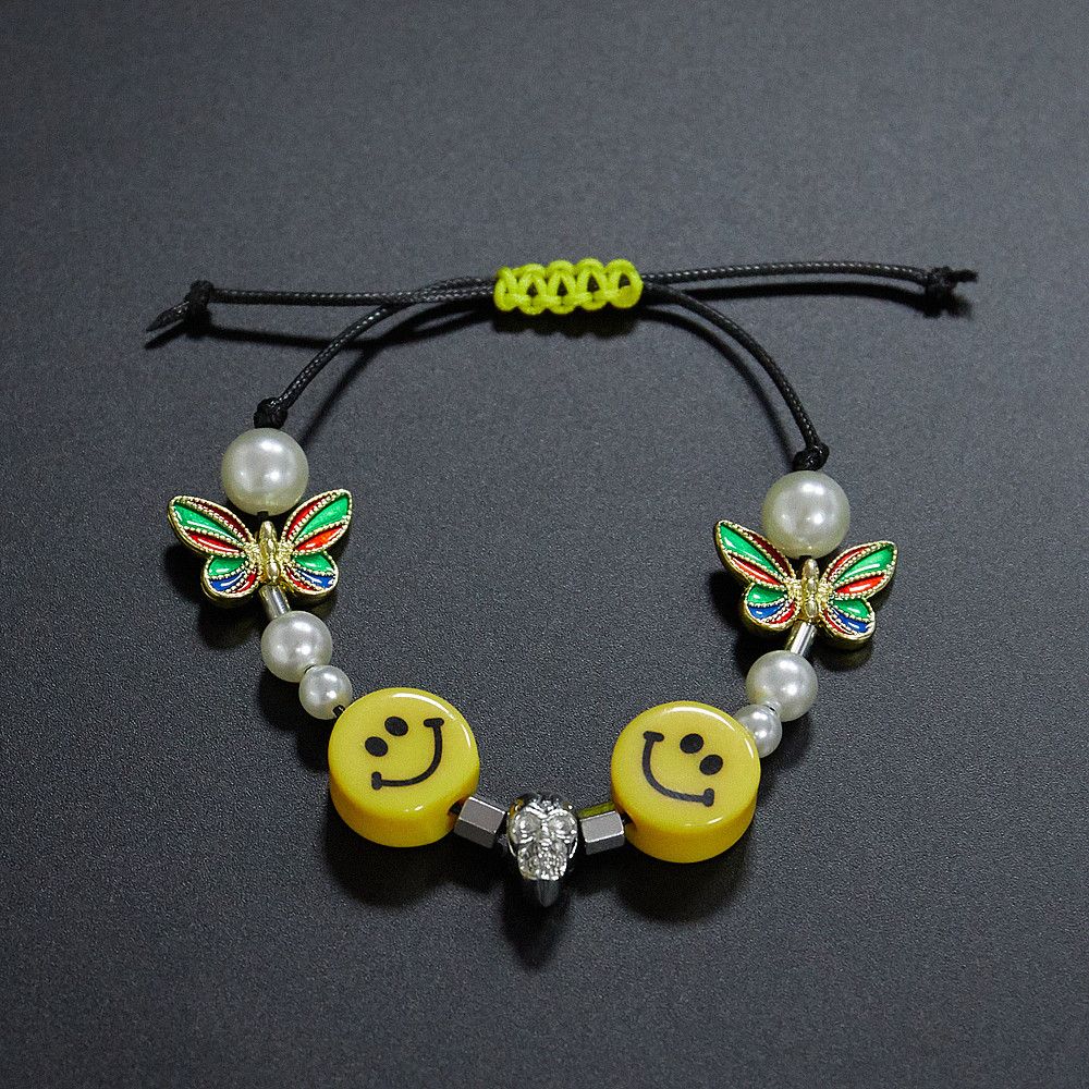 Jewelry Adjustable Beaded Bracelet Size ONE SIZE - 1 Thumbnail
